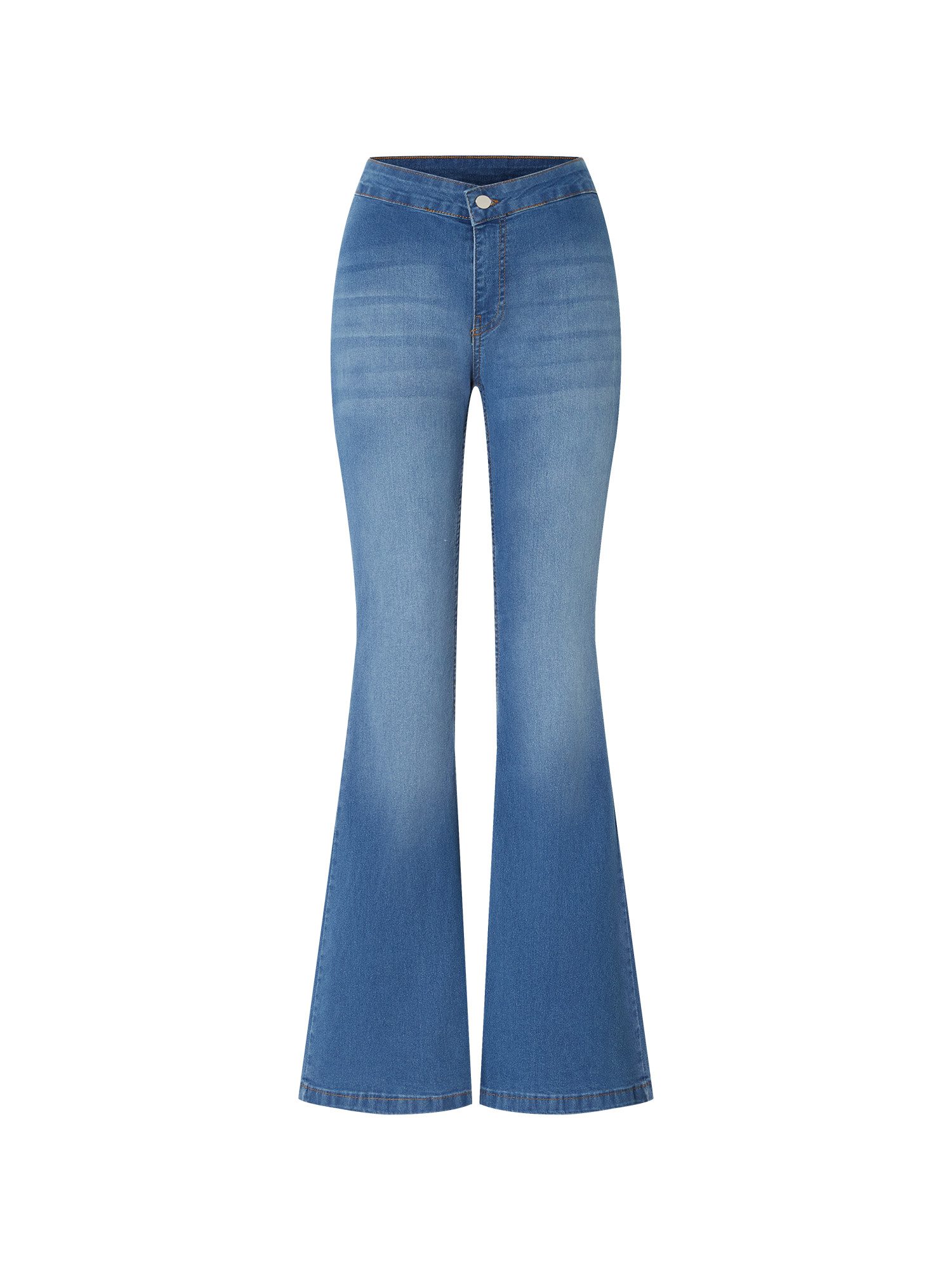 Schlagjeans Damen Formende Schlagjeans