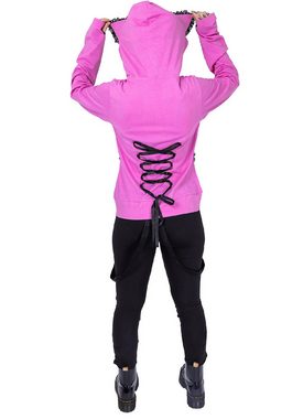 Bye Bye Kitty Kapuzensweatshirt BBK Frill Hood Cute Kawaii Cosplay Katze Cat Neko