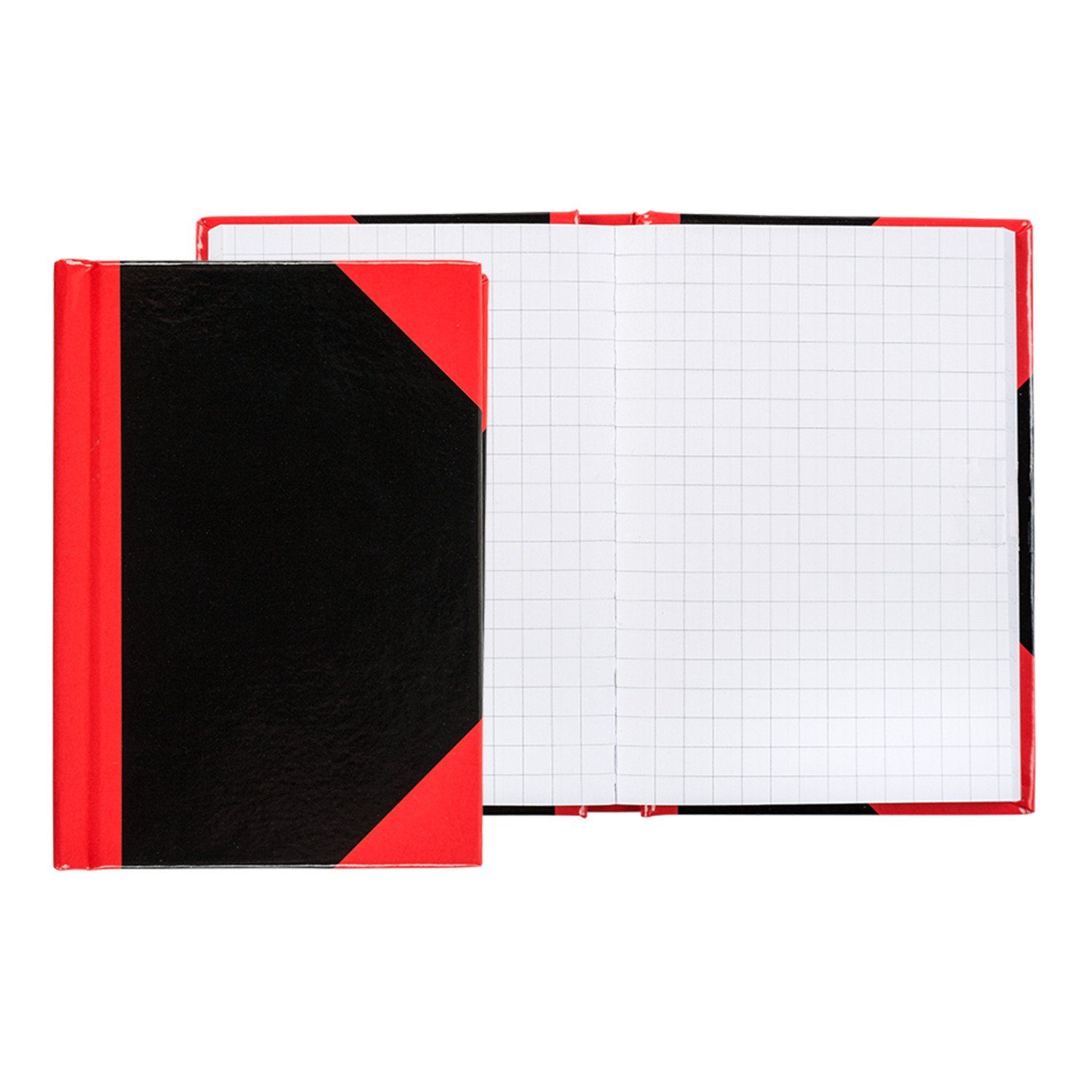 Idena Notizbuch Idena 10098 - Kladde DIN A7, 96 Blatt, 70 g/m², kariert, fester Einban