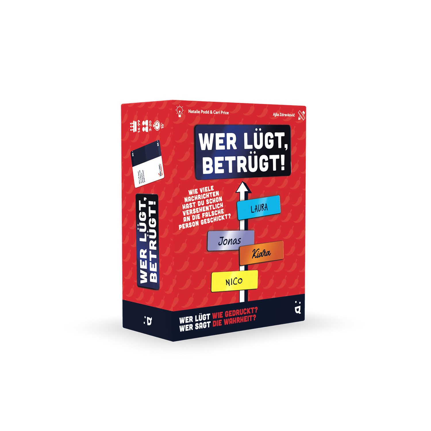 Helvetiq Spiel Wer lügt, betrügt, Wer lügt, betrügt