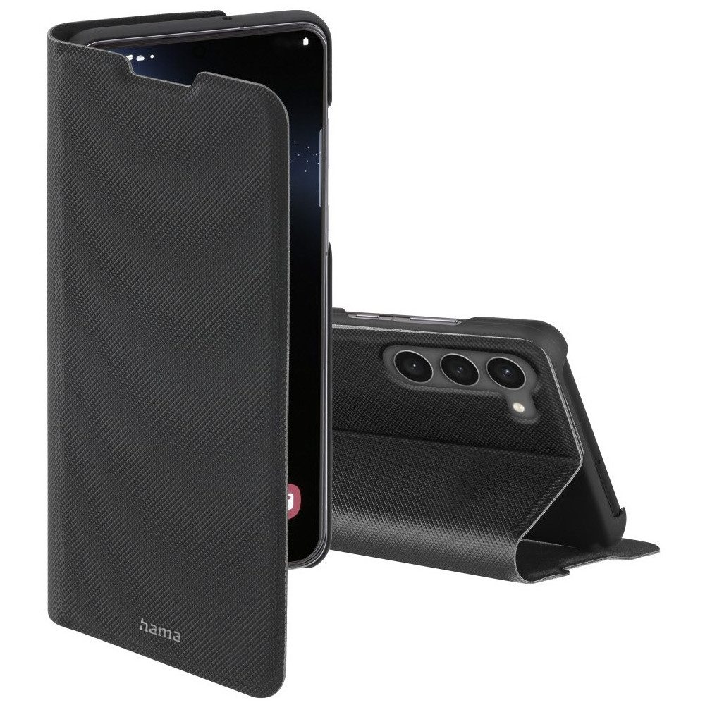 Hama Smartphone-Mappe Hama Booklet Slim Pro Galaxy S23 schwarz - Handyhülle