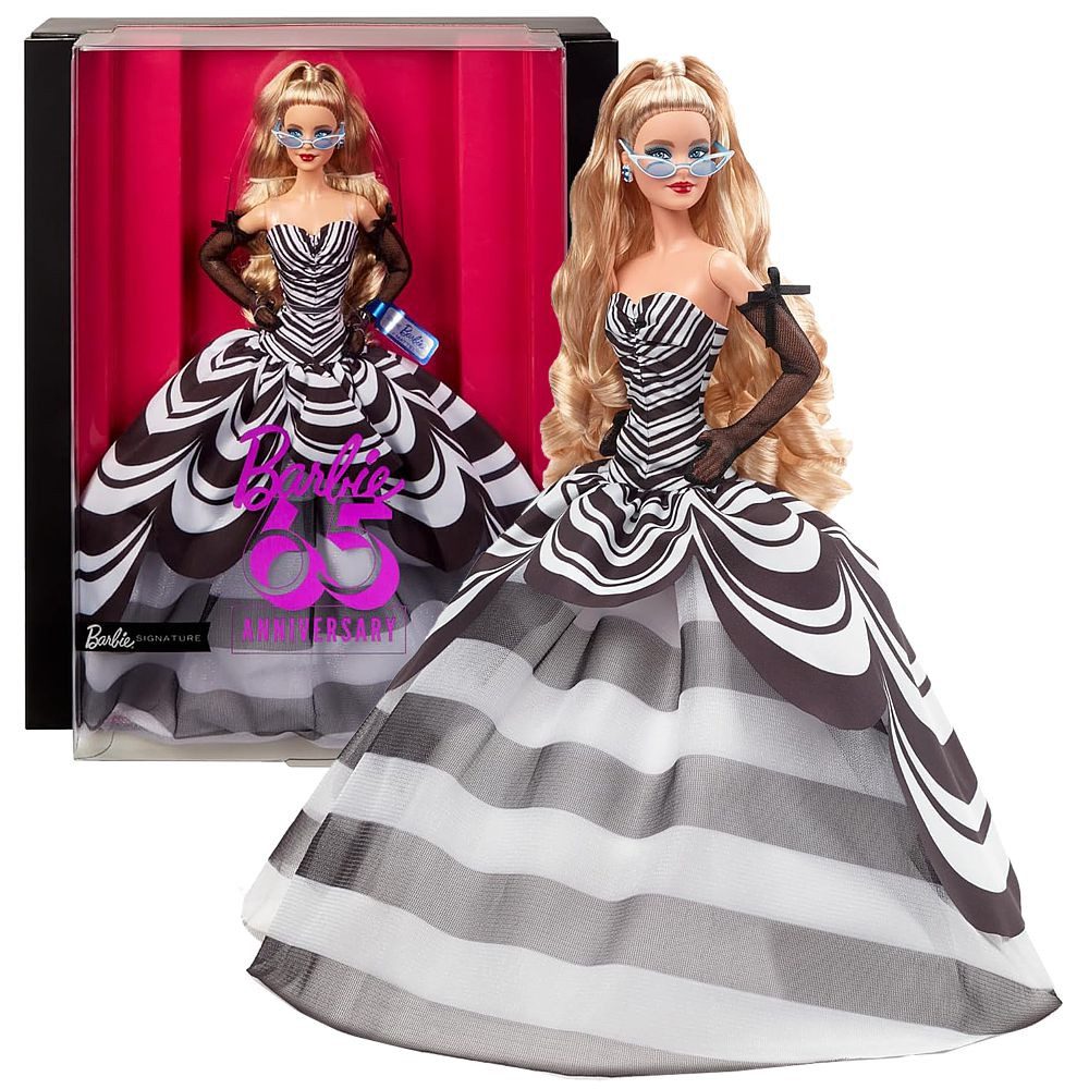 Barbie Anziehpuppe Barbie 65. Anniversary HRM58 günstig online kaufen