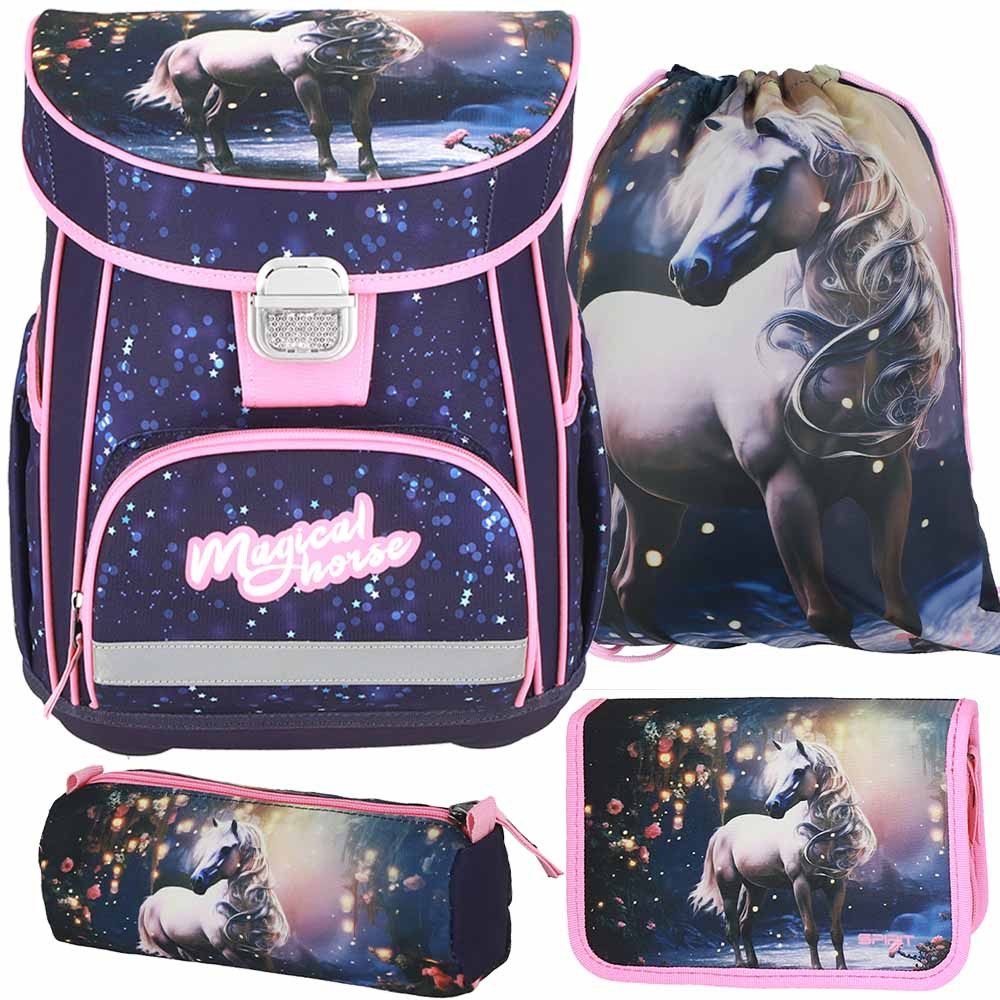 Spirit Schulranzen Set Vision 11-teilig 2025 Mädchen Magic Horse