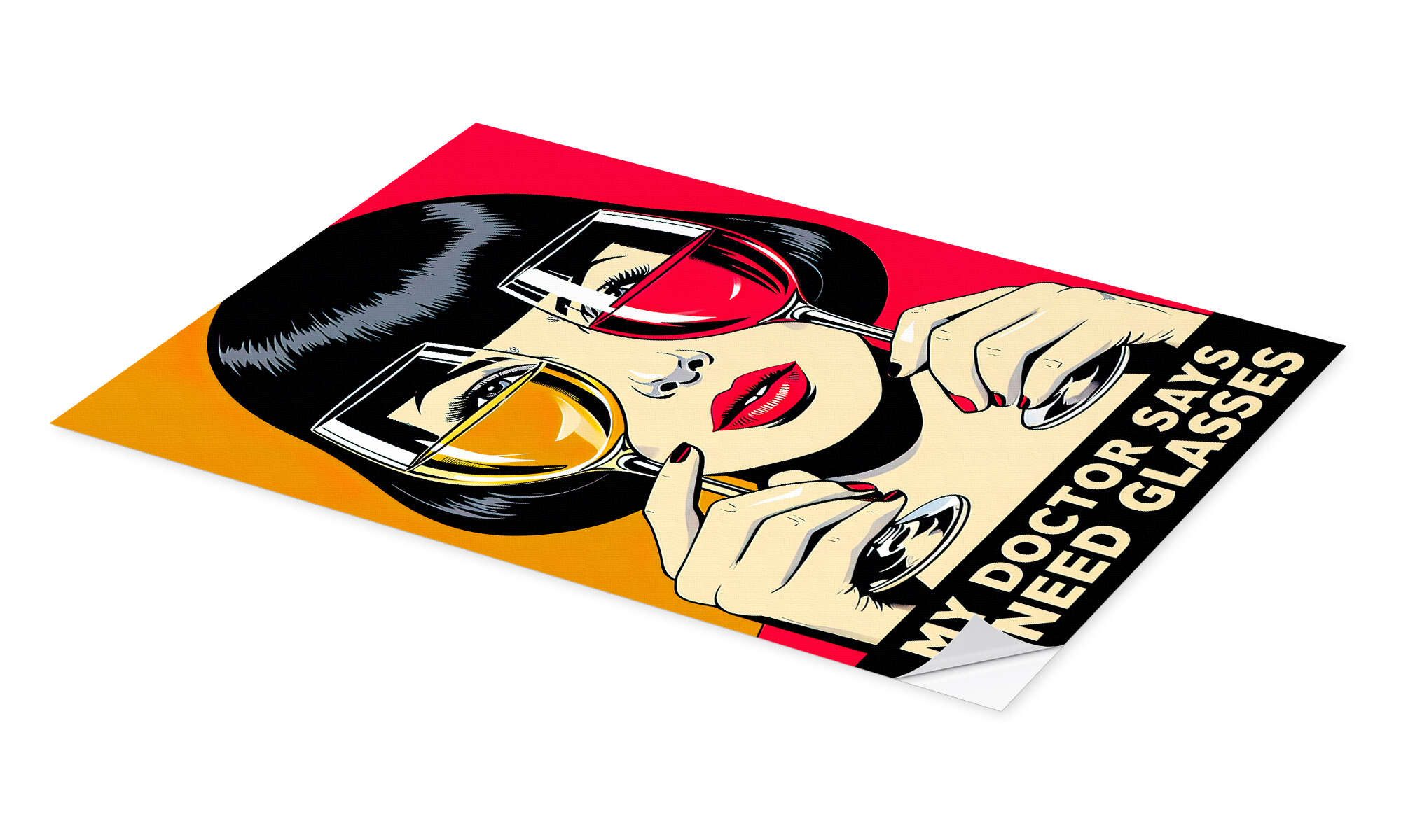 Posterlounge Wandbild My doctor says I günstig online kaufen