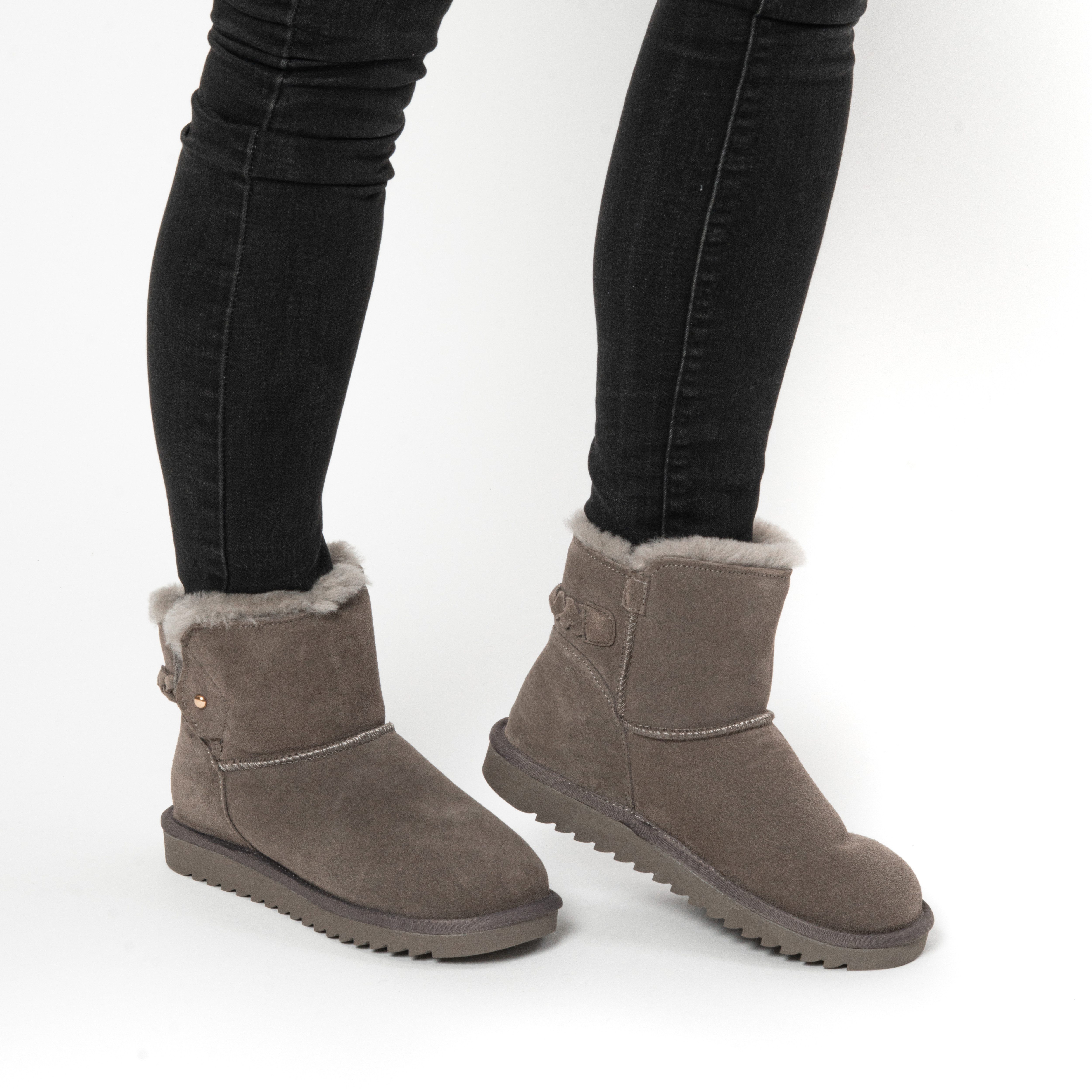 Ara ALASKA Winterboots Schlupfboots mit geflochtenem Zierriegel, Weite H (sehr weit) – Bild 2 von 5