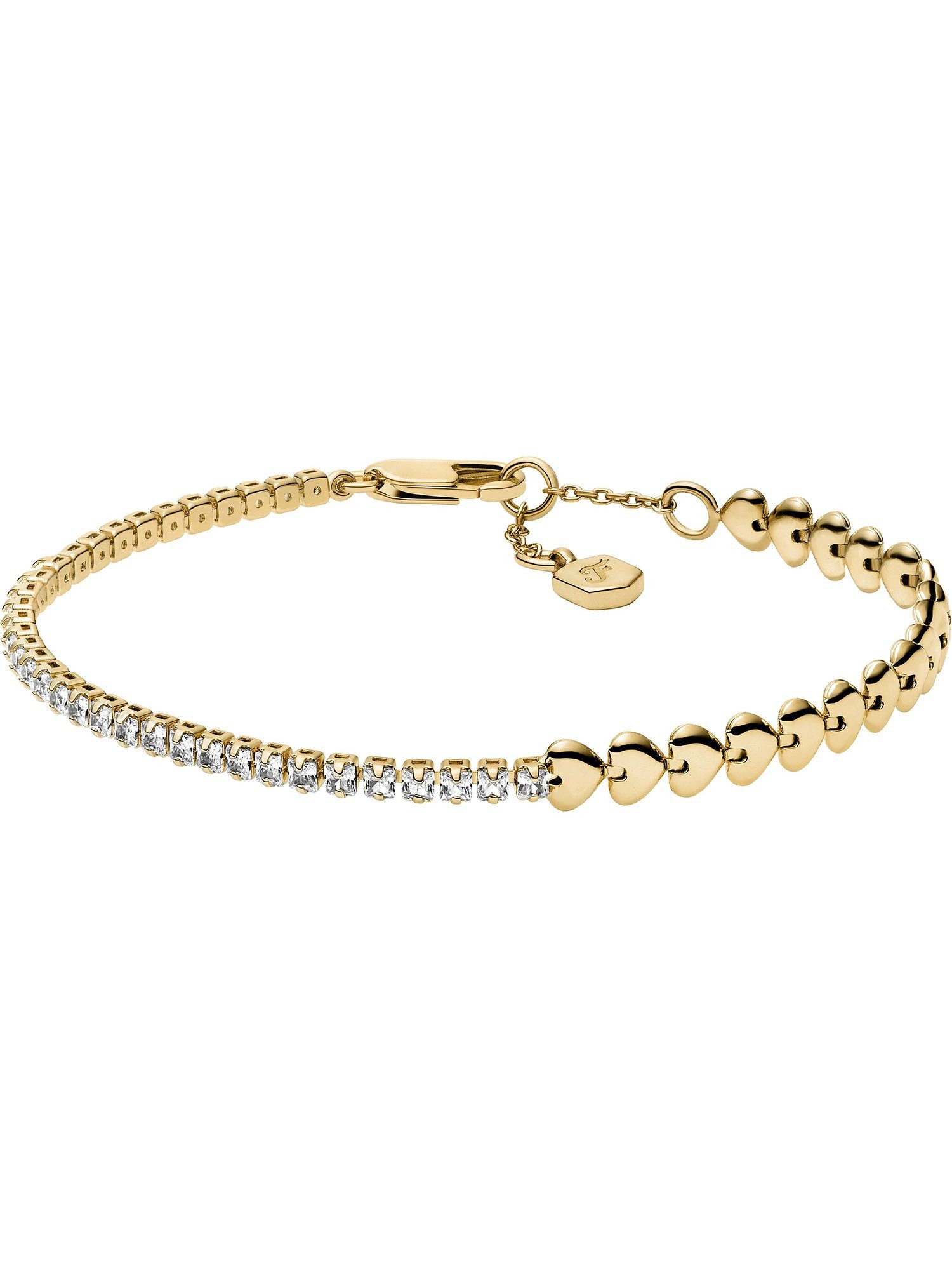 Fossil Armband Fossil Damen-Armband Metall Glasstein, SUTTON günstig online kaufen