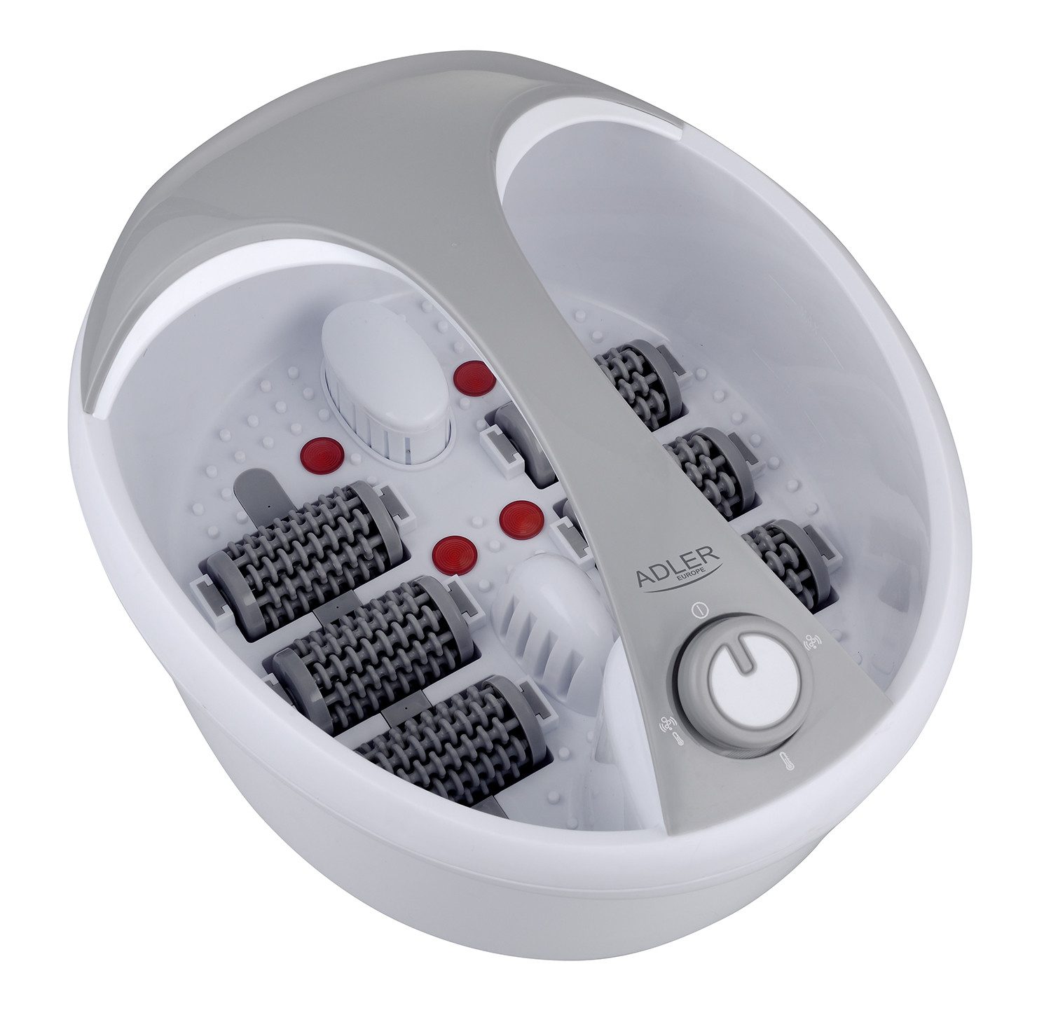 Adler Fußmassagegerät AD 2177 Fußmassagegerät, 5,6L, Sprudel-, Vibrations- und Wärmemassage