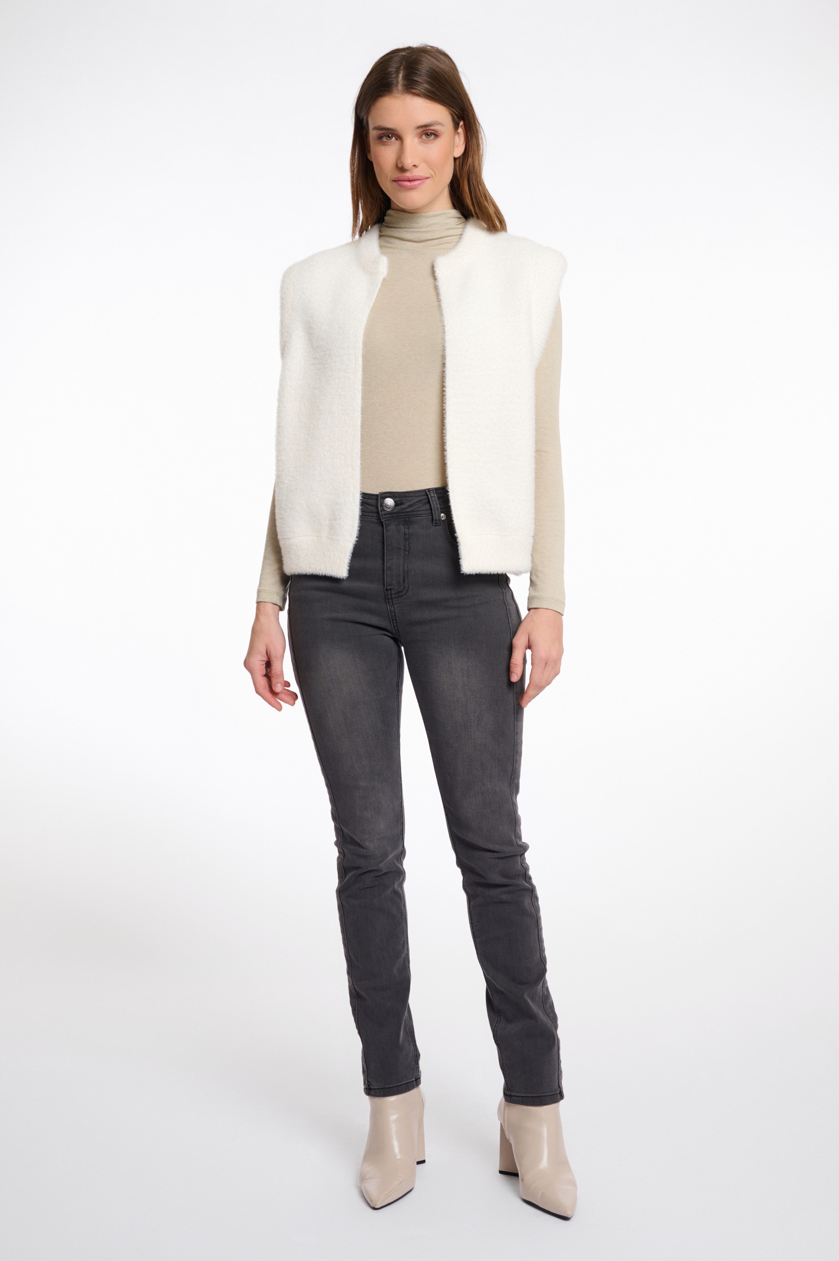 Rino & Pelle Kurzweste ELONA mit Bündchen