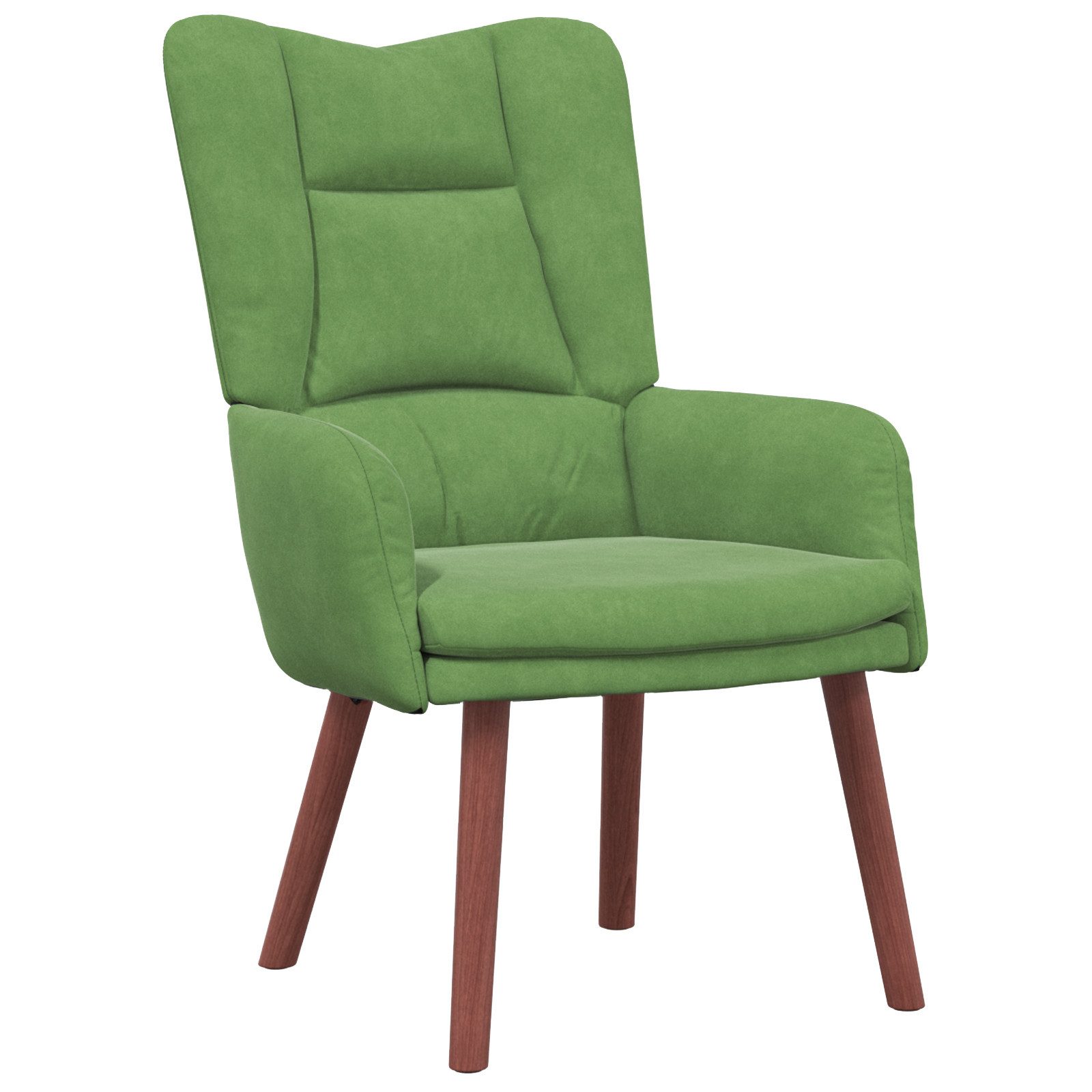 vidaXL Sessel Relaxsessel Hellgrün Samt (1-St) günstig online kaufen