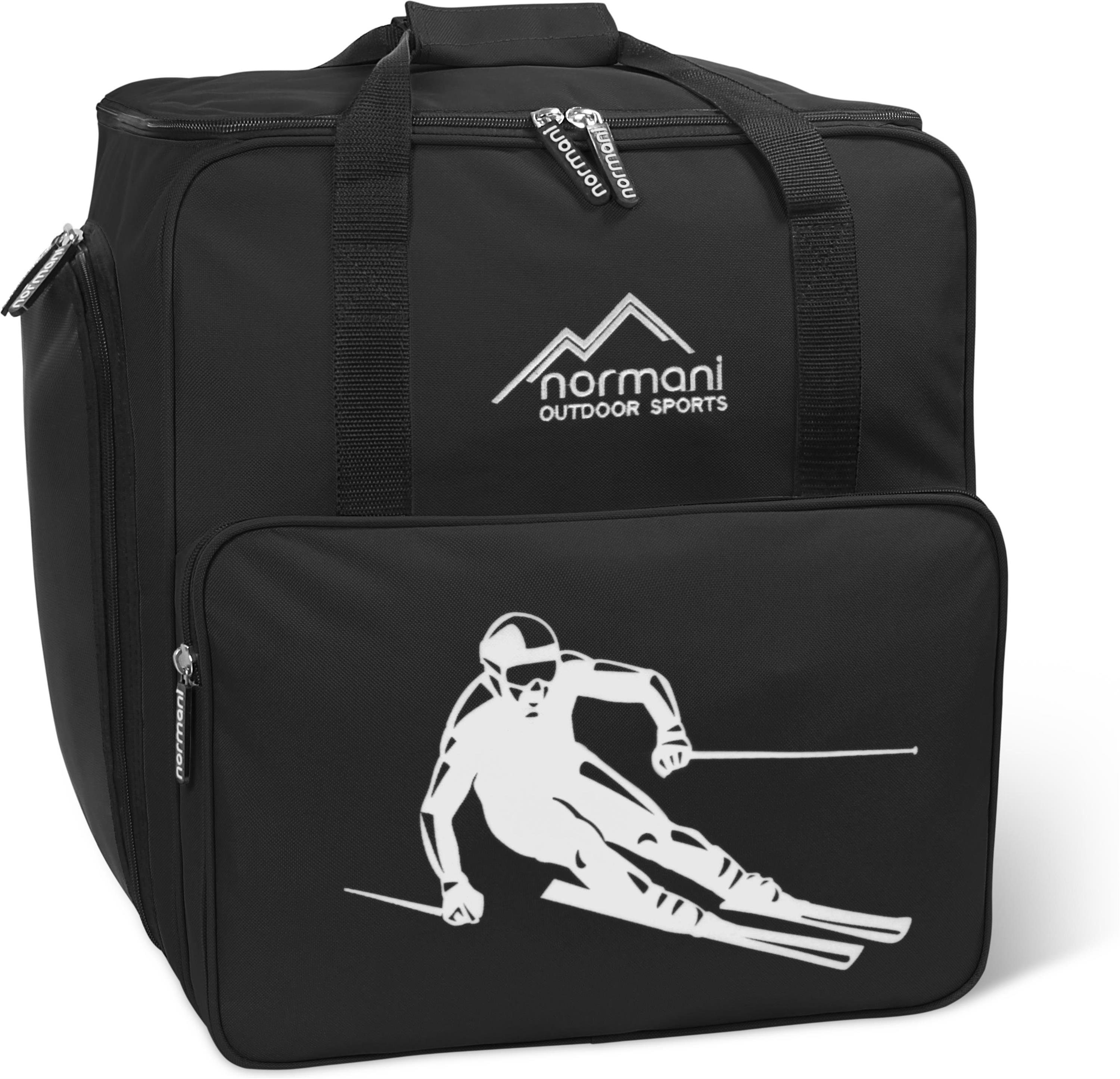 normani Sporttasche Kombiset Skitasche und Skischuhtasche, Skiset Skibag gepolsterte Skitasche Skisack
