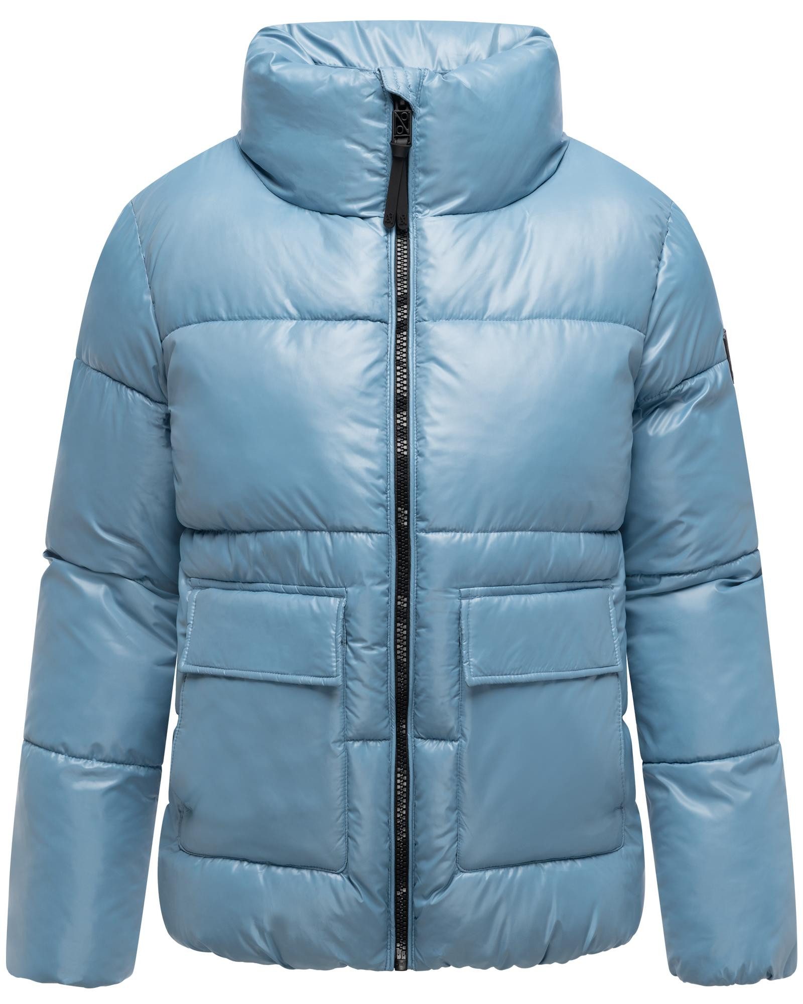 Navahoo Kurzjacke Eispracht 14 Kurze gesteppte Damen Winterjacke
