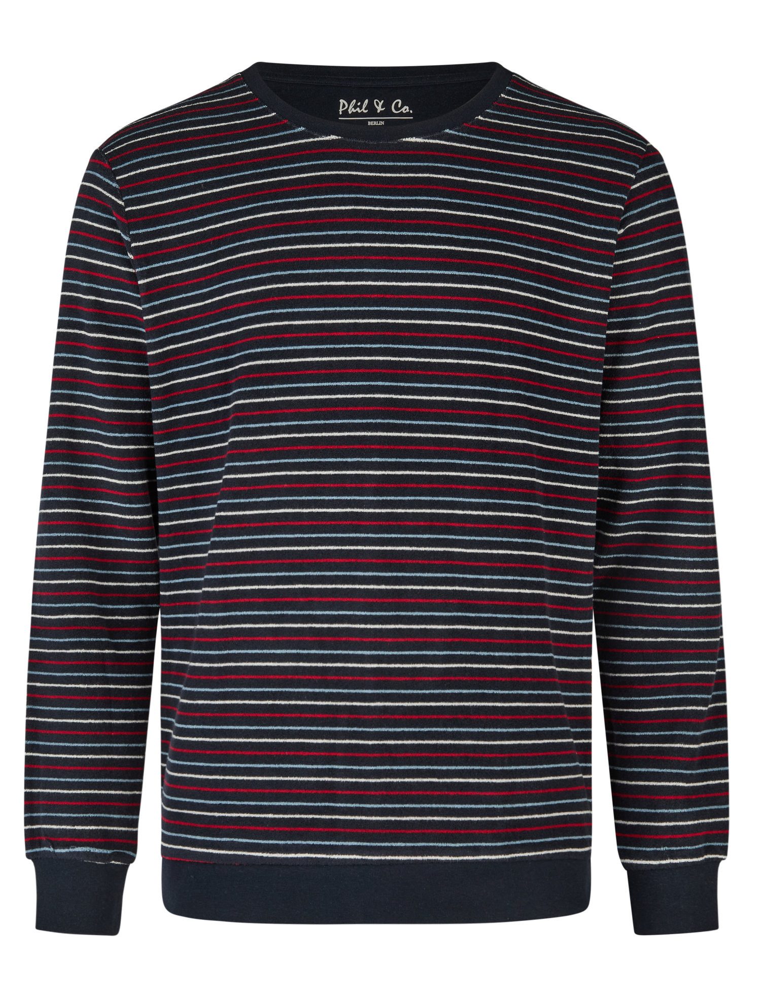 Phil & Co. Schlafanzug Herren Frottee Pyjama (2 tlg) Modisches Design günstig online kaufen