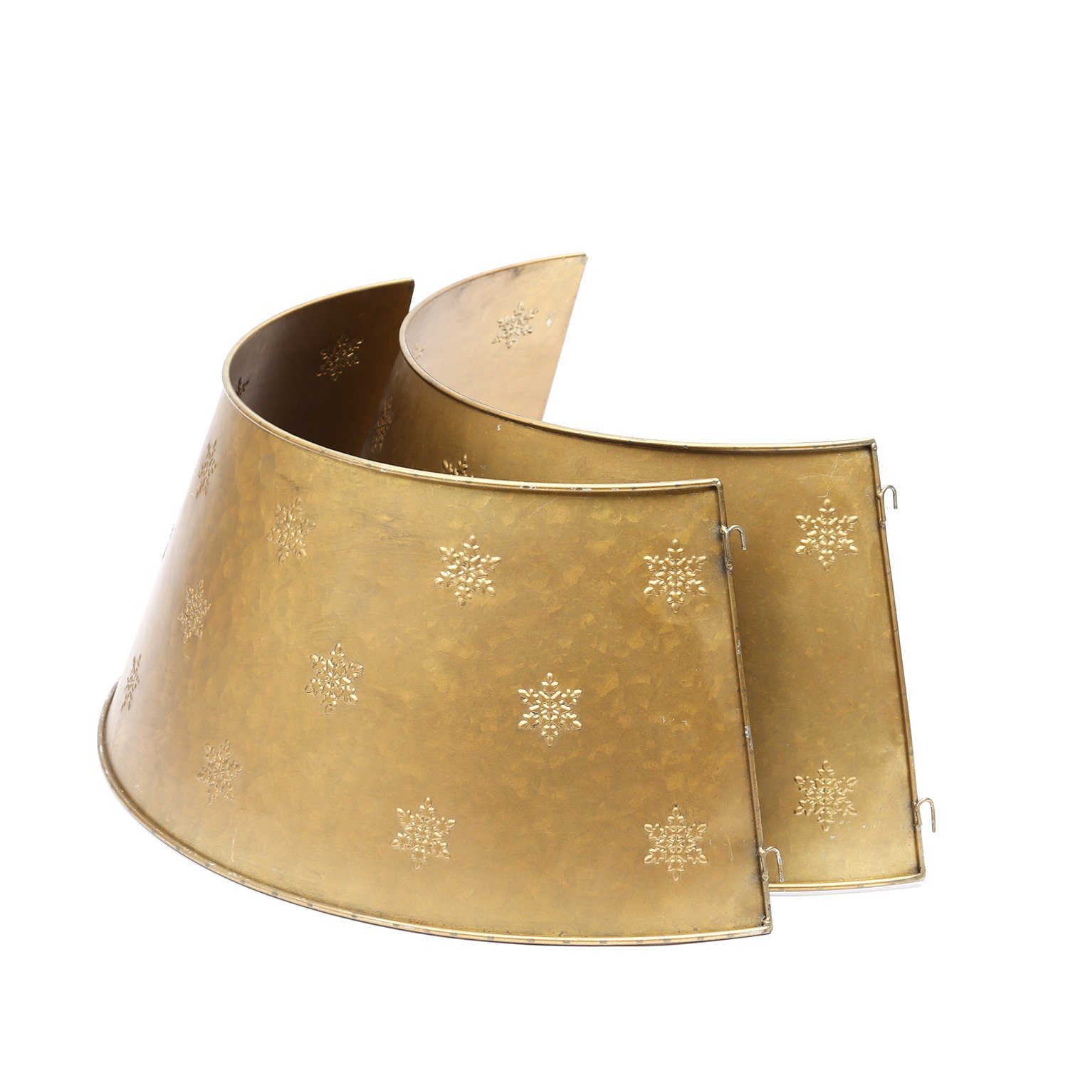 MARELIDA Christbaumständer Weihnachtsbaumrock Weihnachtsbaumring Baumständer Umrandung D. 70cm (1-tlg)