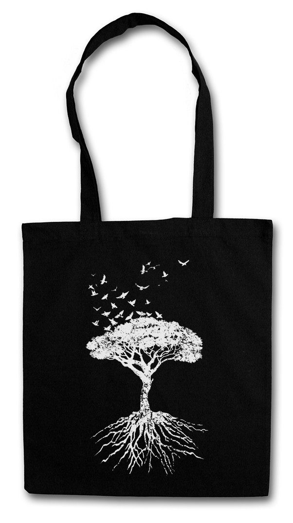 Beuteltasche Yggdrasil Tree Logo VII Stofftasche Arsen Celtic Irminsul Loki Of Life