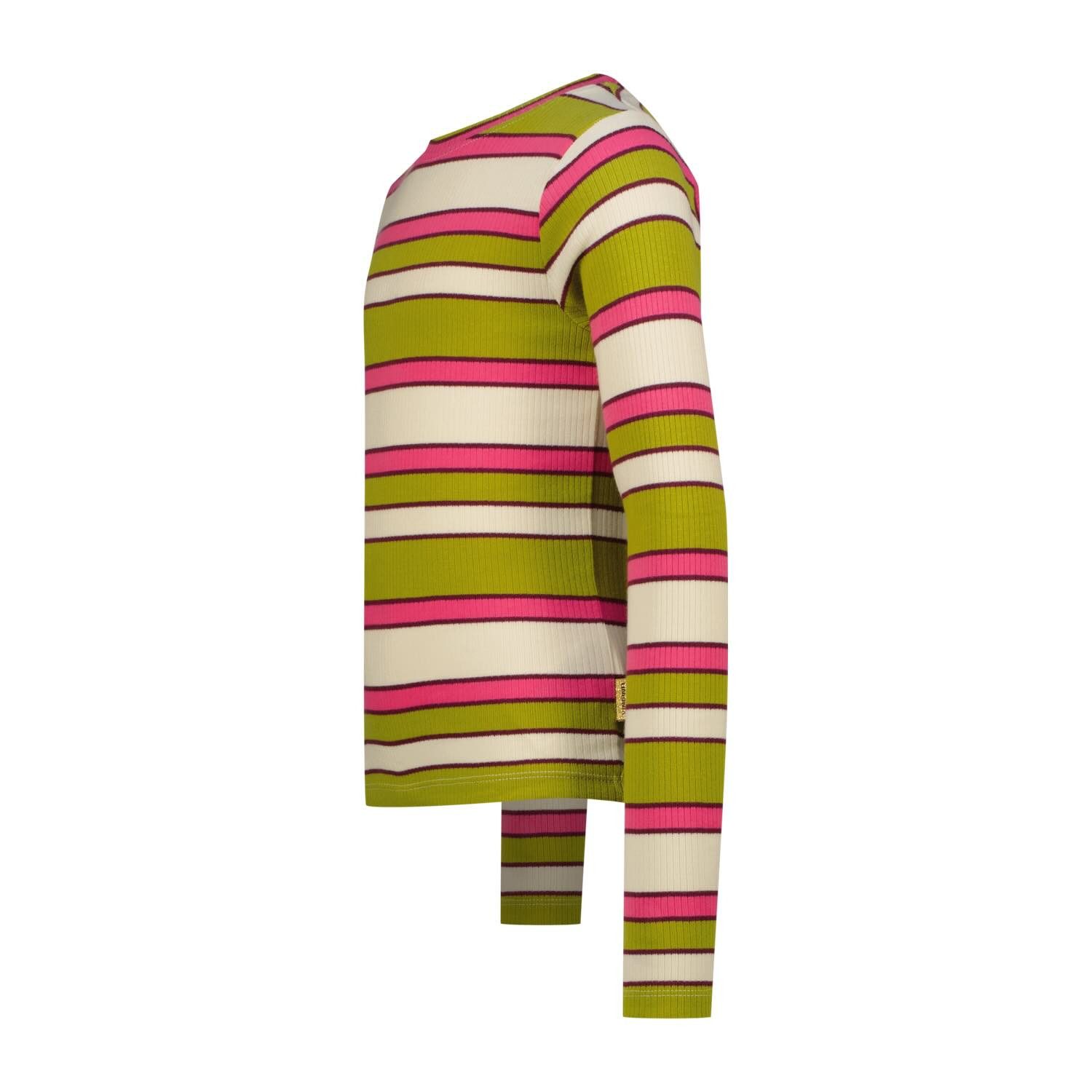 Vingino Langarmshirt Langarmshirt mit Streifenmuster aus Baumwollmix