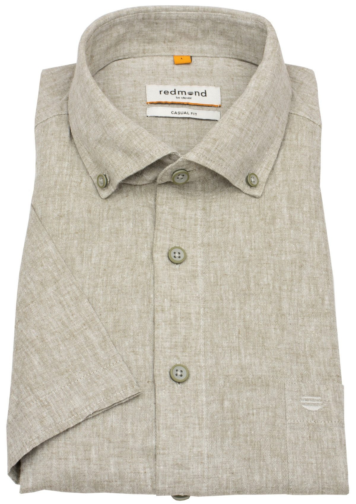 Redmond Kurzarmhemd Button-Down-Kragen