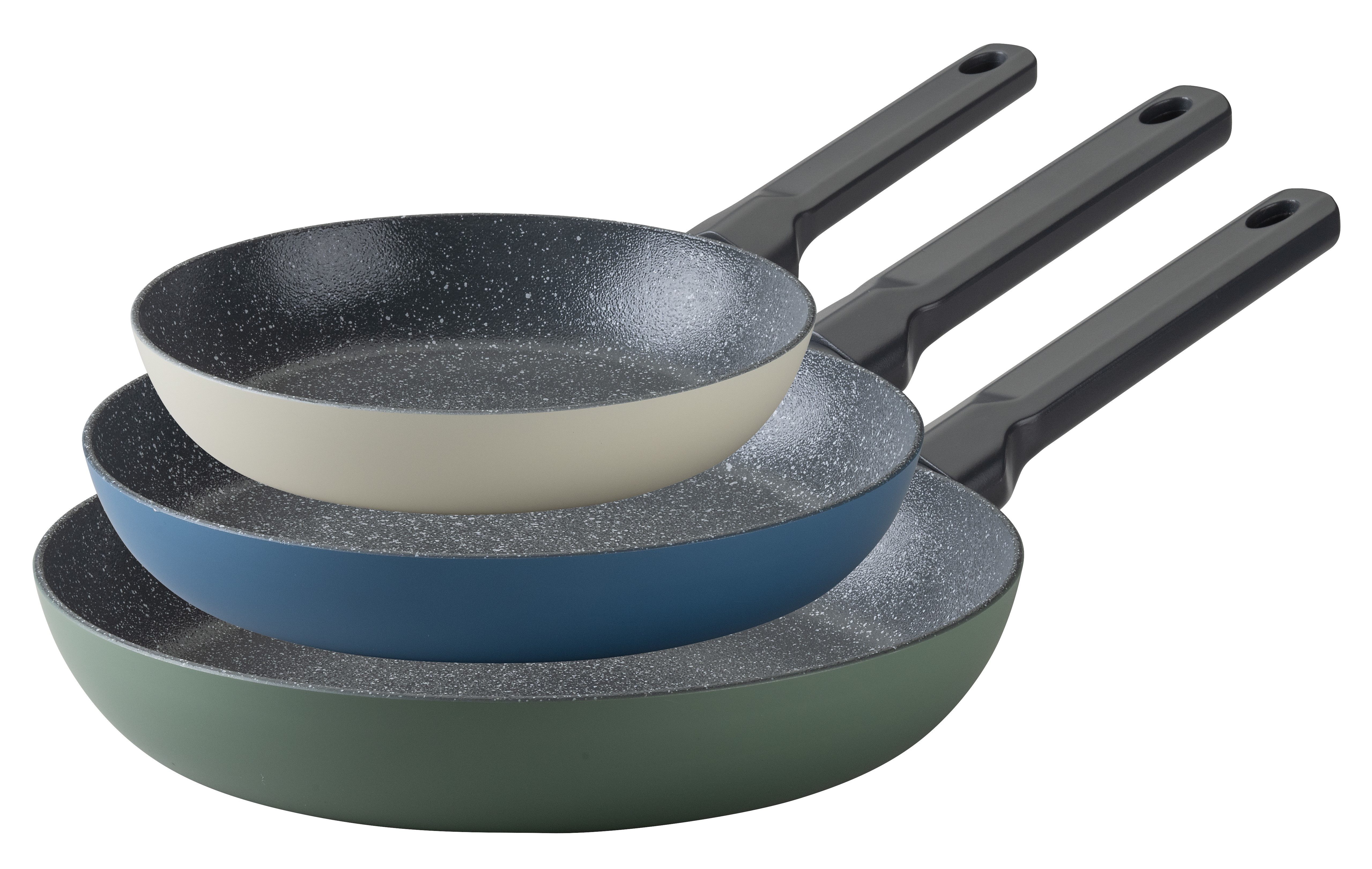 FACKELMANN Bratpfanne Balance, Aluminium (Set, 3-tlg), 3er Сковородыset Balance – Жаровни, Kochgeschirr, Küchenhelfer