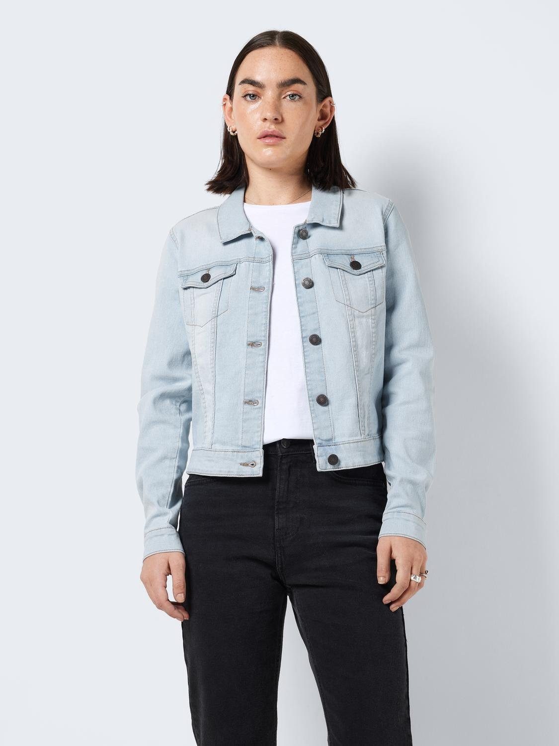 Noisy may Jeansjacke NMDEBRA L/S DENIM JACKET LB NOOS