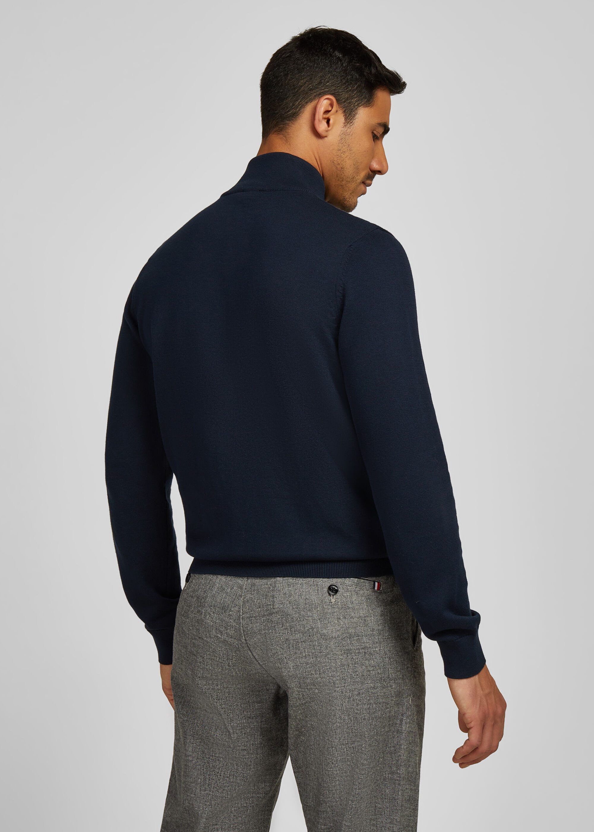 HECHTER PARIS Strickjacke Reißverschluss-Details