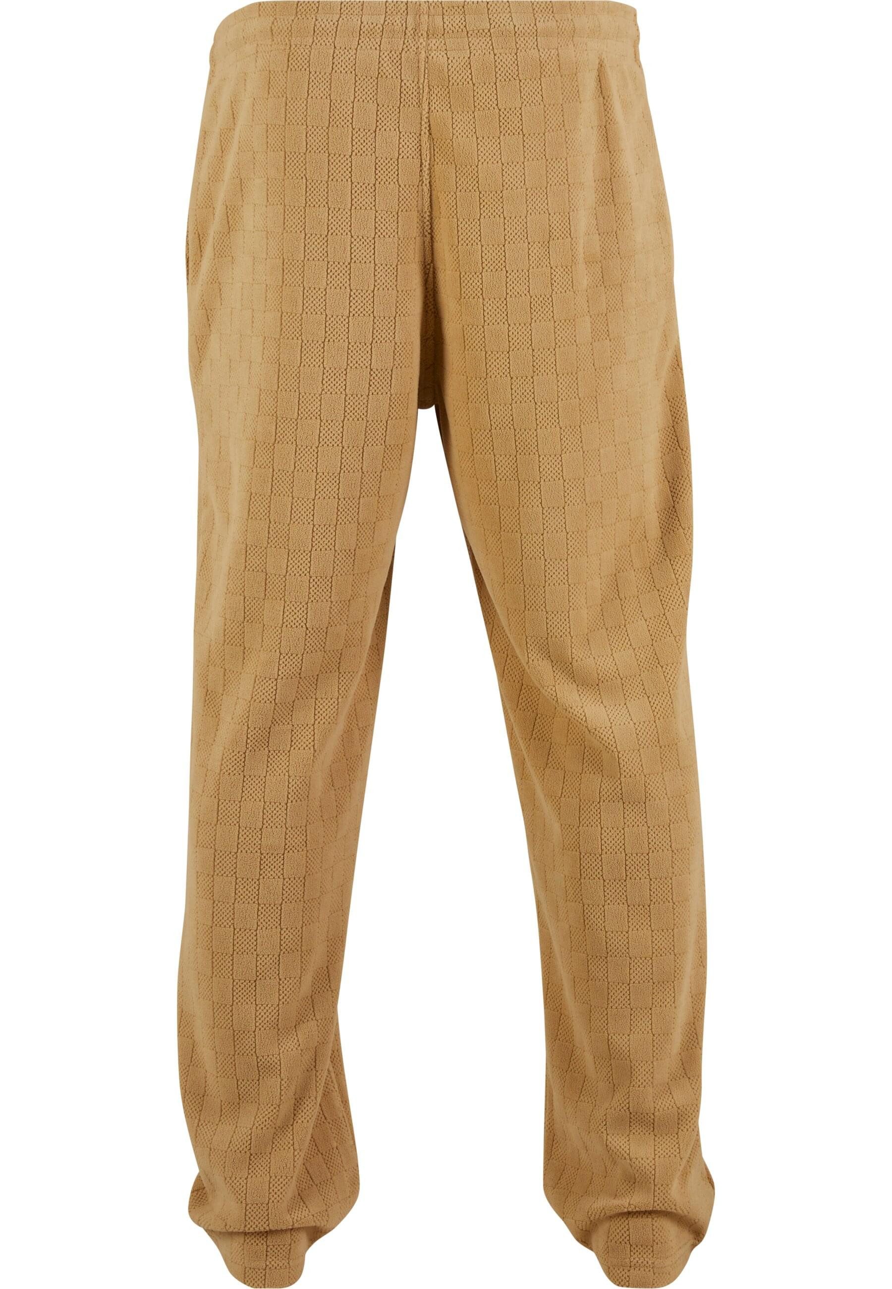 URBAN CLASSICS Jogginghose Urban Classics Jacquard Velvet Wide Sweatpants ( günstig online kaufen