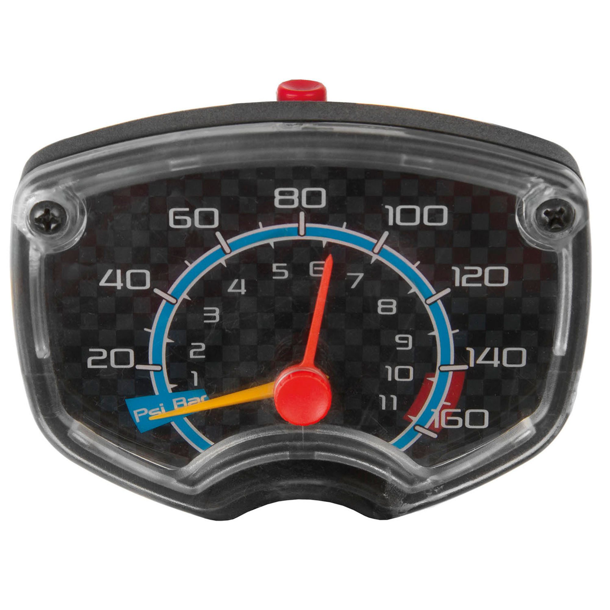 Beto Minipumpe 11/160 B (1-tlg), Fahrradpumpe Luftpumpe Fahrrad Pumpe AV DV SV Manometer Standpumpe