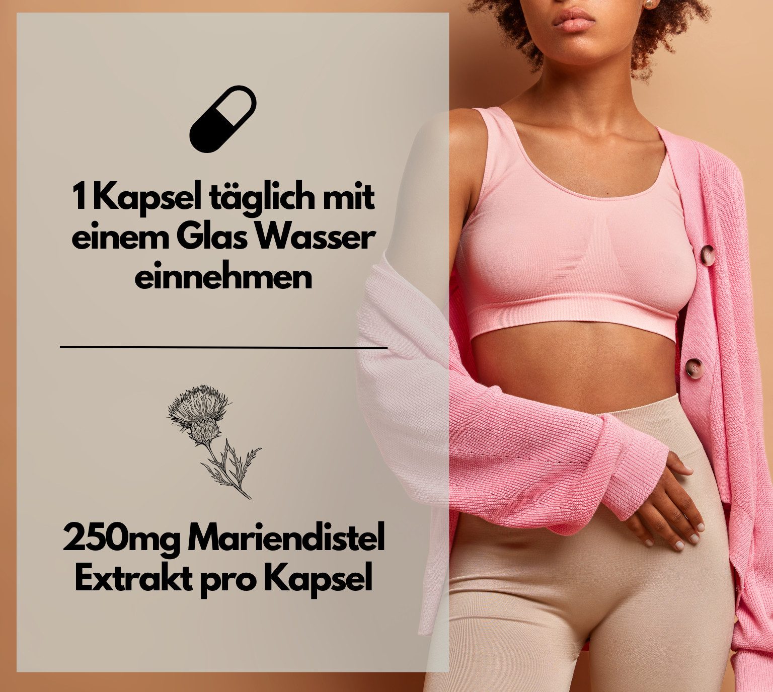 Mariendistel Komplex Kapseln mit Löwenzahn & Artischocke, 180 Kapseln, 180 St., 90 g