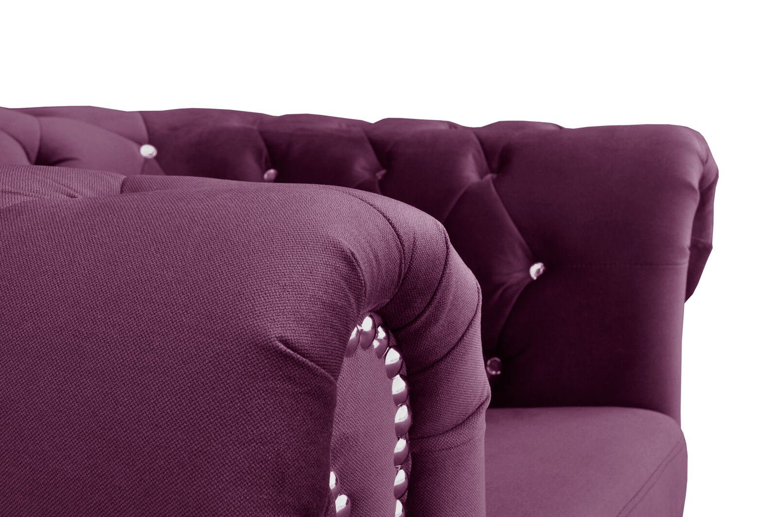 Sitzer 1 Neu Polster Sessel Lounge Designer Club Lehn Textil Sessel, JVmoebel Fernseh Sofa Stuhl