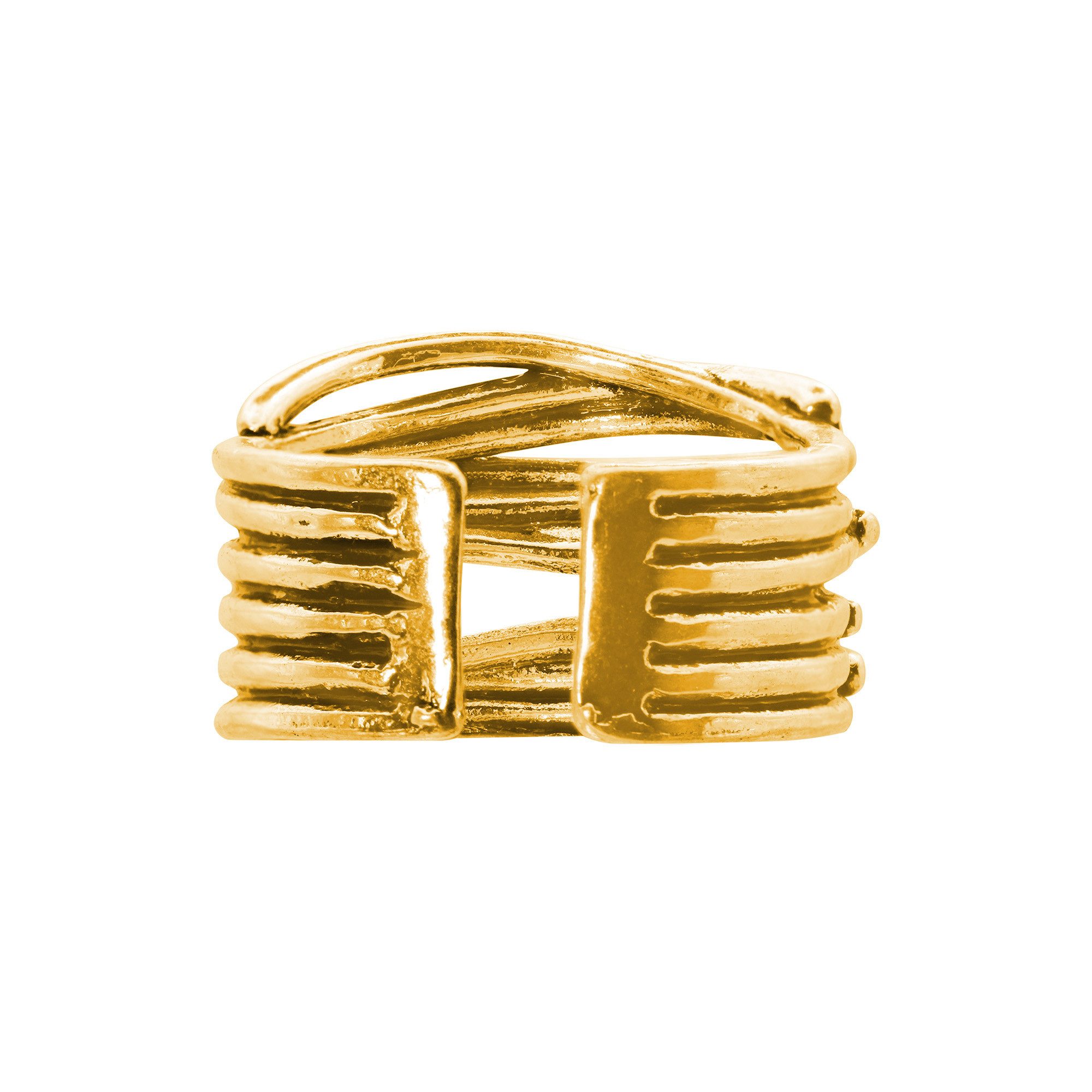 Heideman Fingerring Mona goldfarben (Ring, 1-tlg., inkl. Geschenkverpackung), Damenring