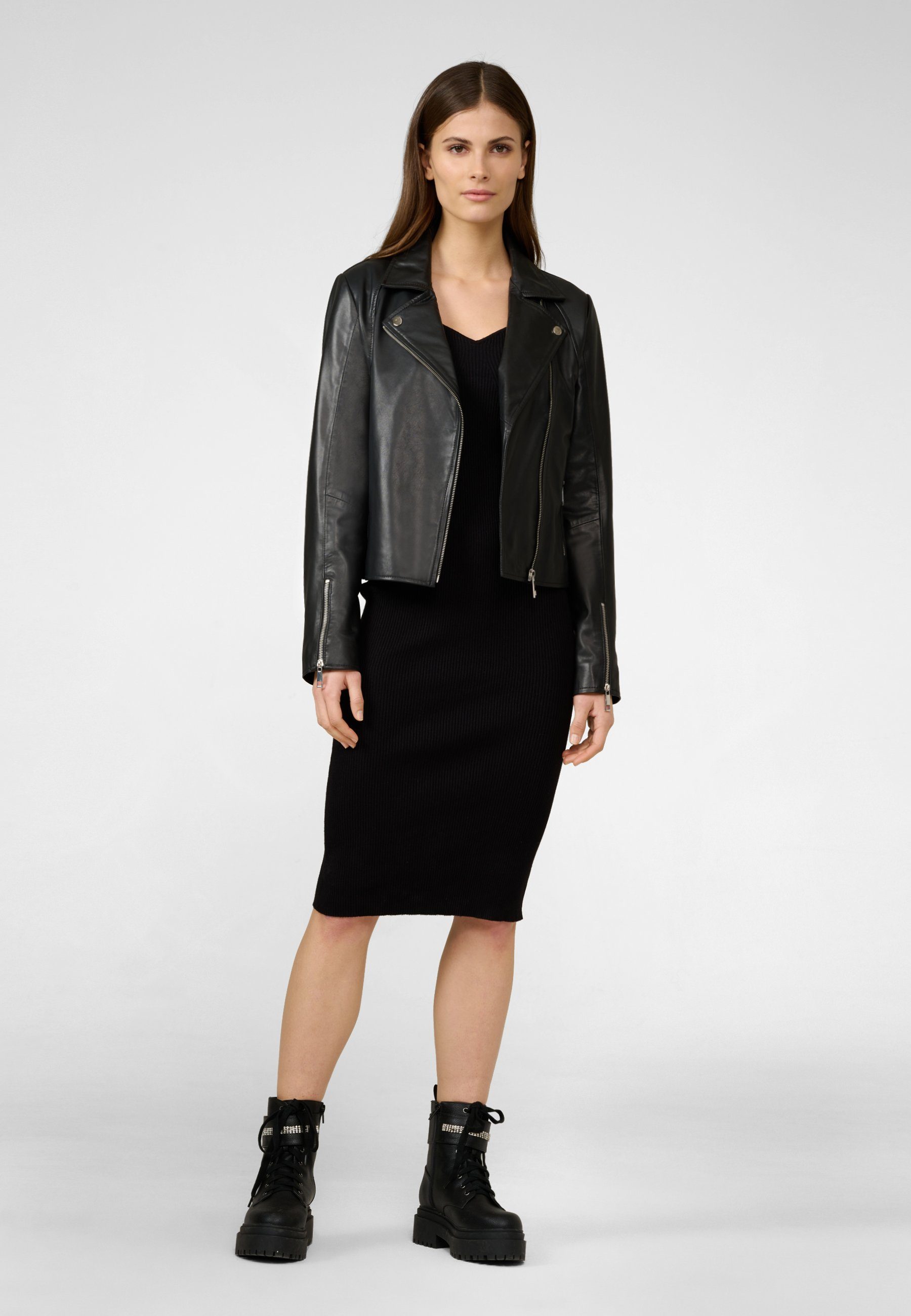 RICANO Lederjacke Friga Hochwertiges Lamm-Nappa Leder günstig online kaufen