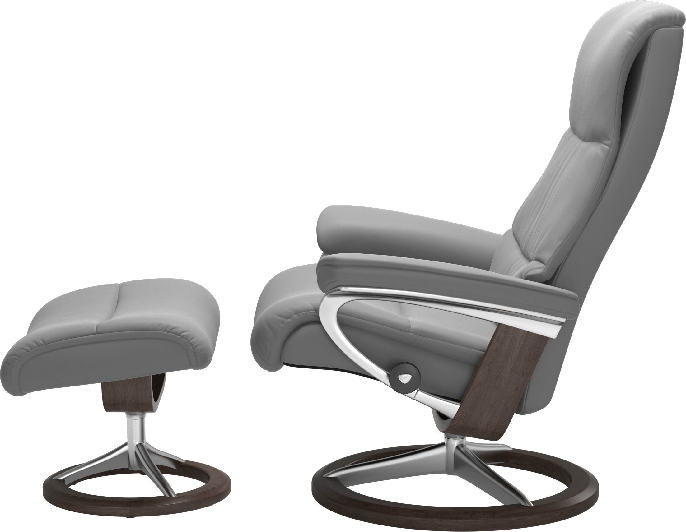 mit Stressless® Base, View, L,Gestell Wenge Signature Relaxsessel Größe