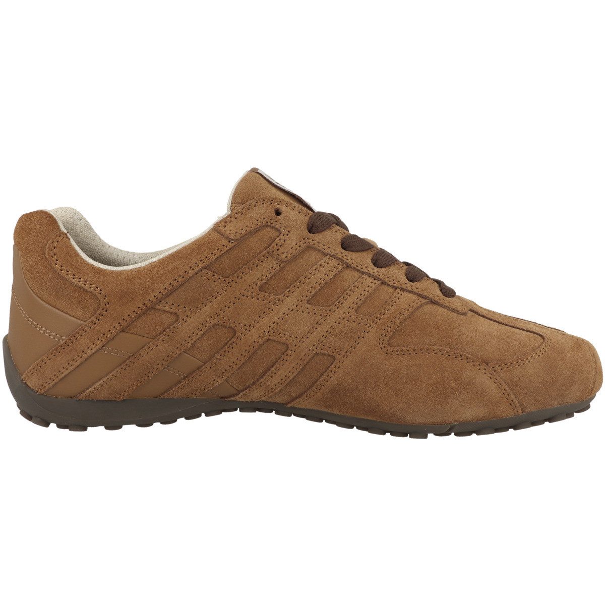 Geox U Snake A Herren Sneaker Turnschuhe, Sportschuhe, Freizeitschuhe, Halbschuhe, Schnürschuhe