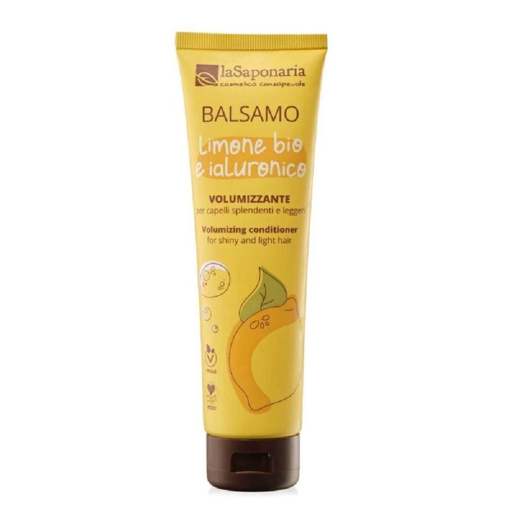 laSaponaria Haarshampoo La Saponaria Spülung Zitrone & Hyaluron