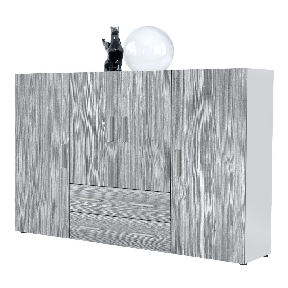 Vladon Highboard Nora (Anrichte mit 2 günstig online kaufen