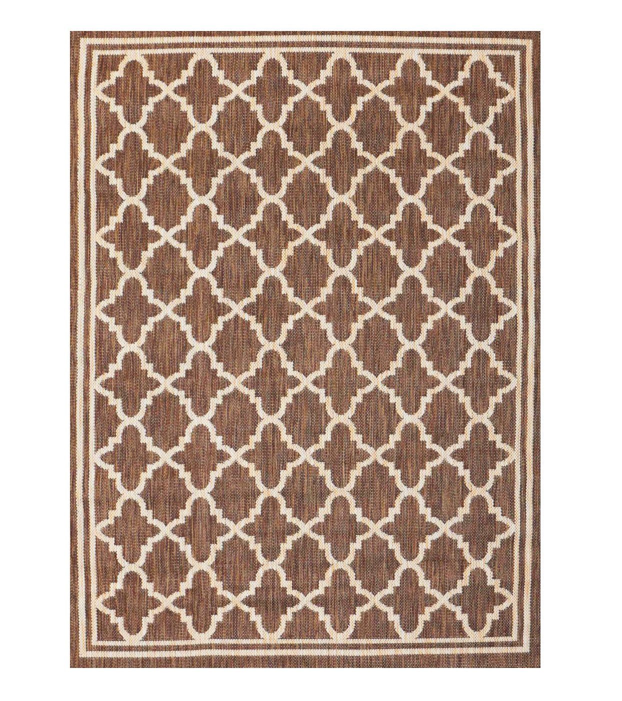 Vimoda Outdoorteppich Teppich Balkon Läufer Terrase, Rechteckig, Höhe: 5 mm günstig online kaufen