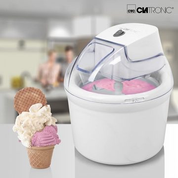 CLATRONIC Eismaschine ICM 3764 Eiscreme-Maker - Eismaschine - weiß