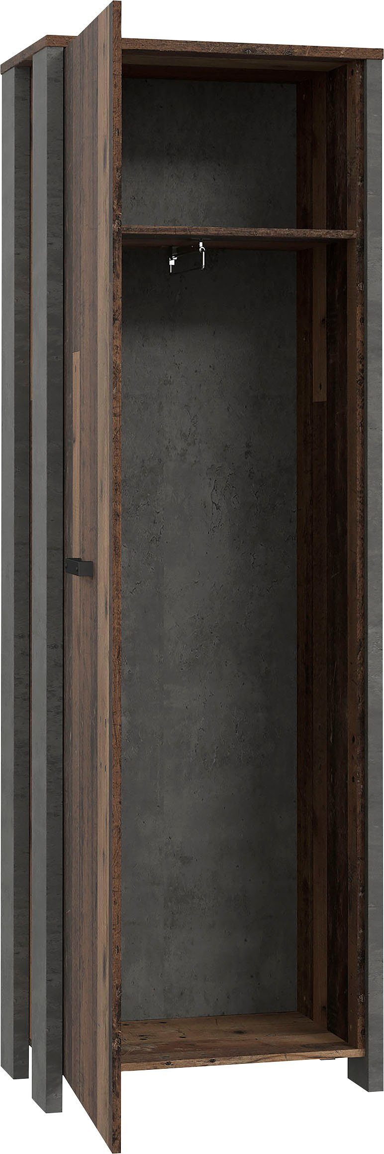 FORTE Garderobenschrank Clif Höhe ca. 200 cm – Bild 4 von 5