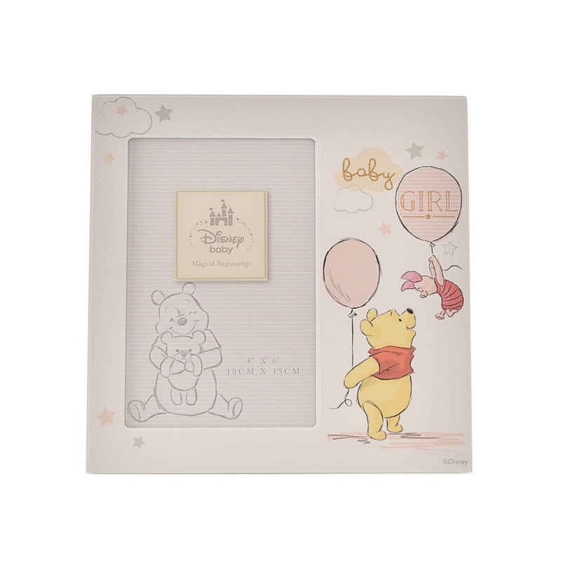 William Widdop Bilderrahmen Disney Winnie Puuh Bilderrahmen Baby Girl, mit Aufsteller