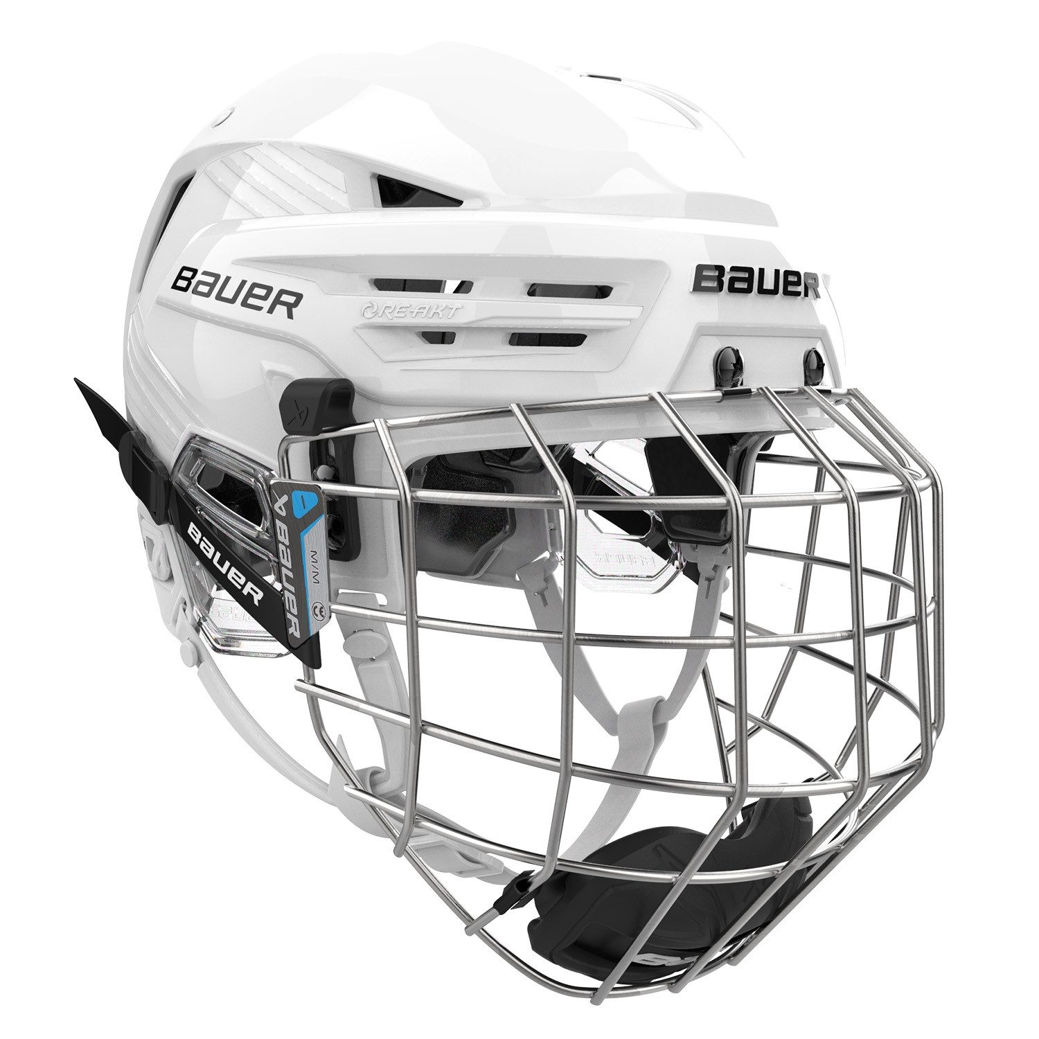 Bauer Eishockeyhelm Helm Bauer Combo (mit Gitter) RE-AKT 90
