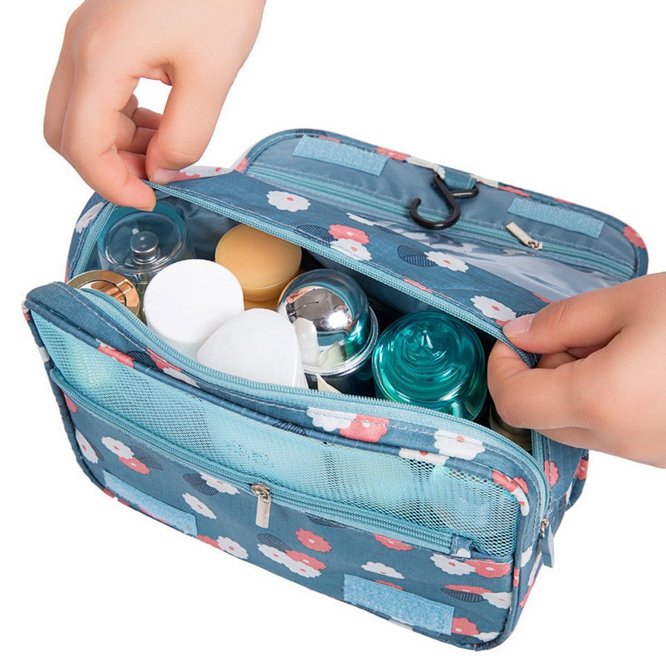 Coonoor Kulturbeutel Reise Kulturtasche zum Aufhängen, Herren Damen, für Makeup,Toilettenartikel – Bild 2 von 5