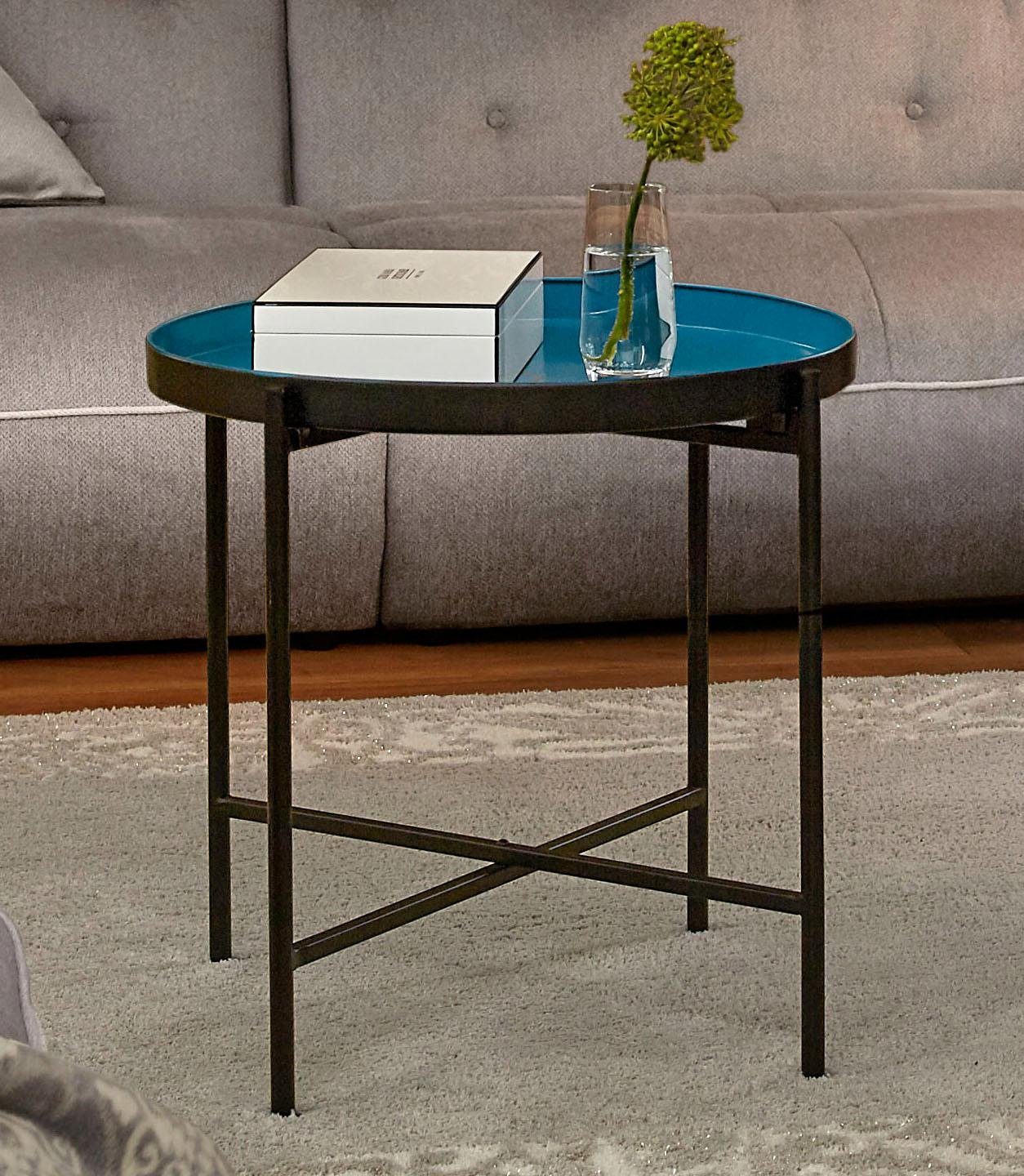 Guido Maria Kretschmer Home&Living Beistelltisch Nomino, mit abnehmbarem Tablett