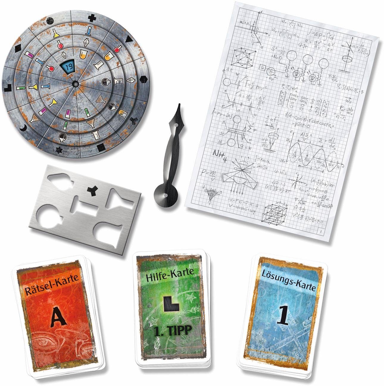 Kosmos Spiel EXIT, Das Spiel, Das geheime Labor, Rätselspiel, Made in Germany