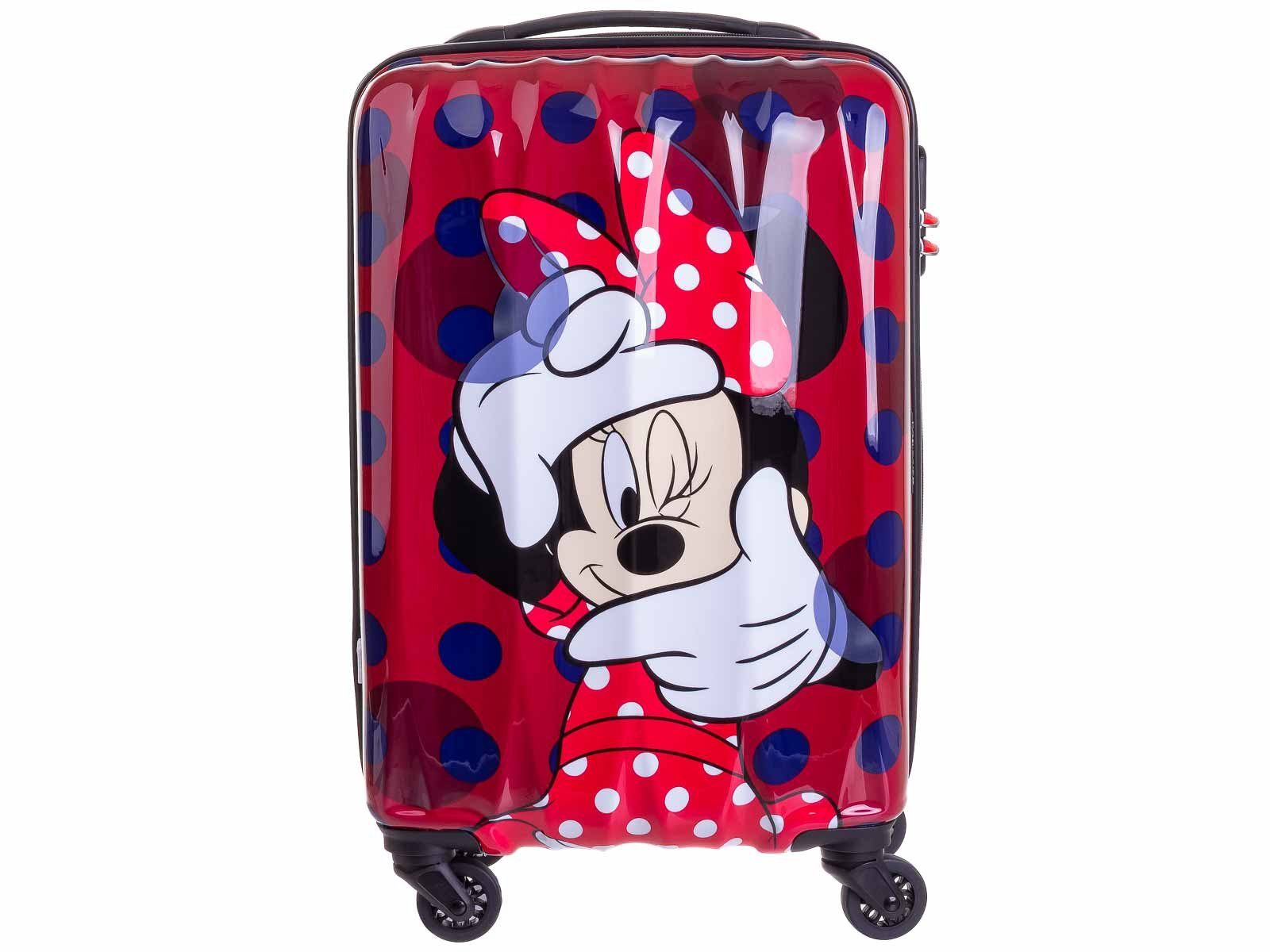Koffer 4 Minnie Mickey Tourister® Disney, Spinner Mouse / Mouse American Rollen, Hypertwist 55/20
