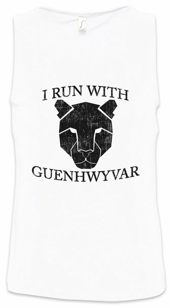 Tanktop I Run With Guenhwyvar Ärmelloses T-Shirt The Legend Drow Drizzt Dark