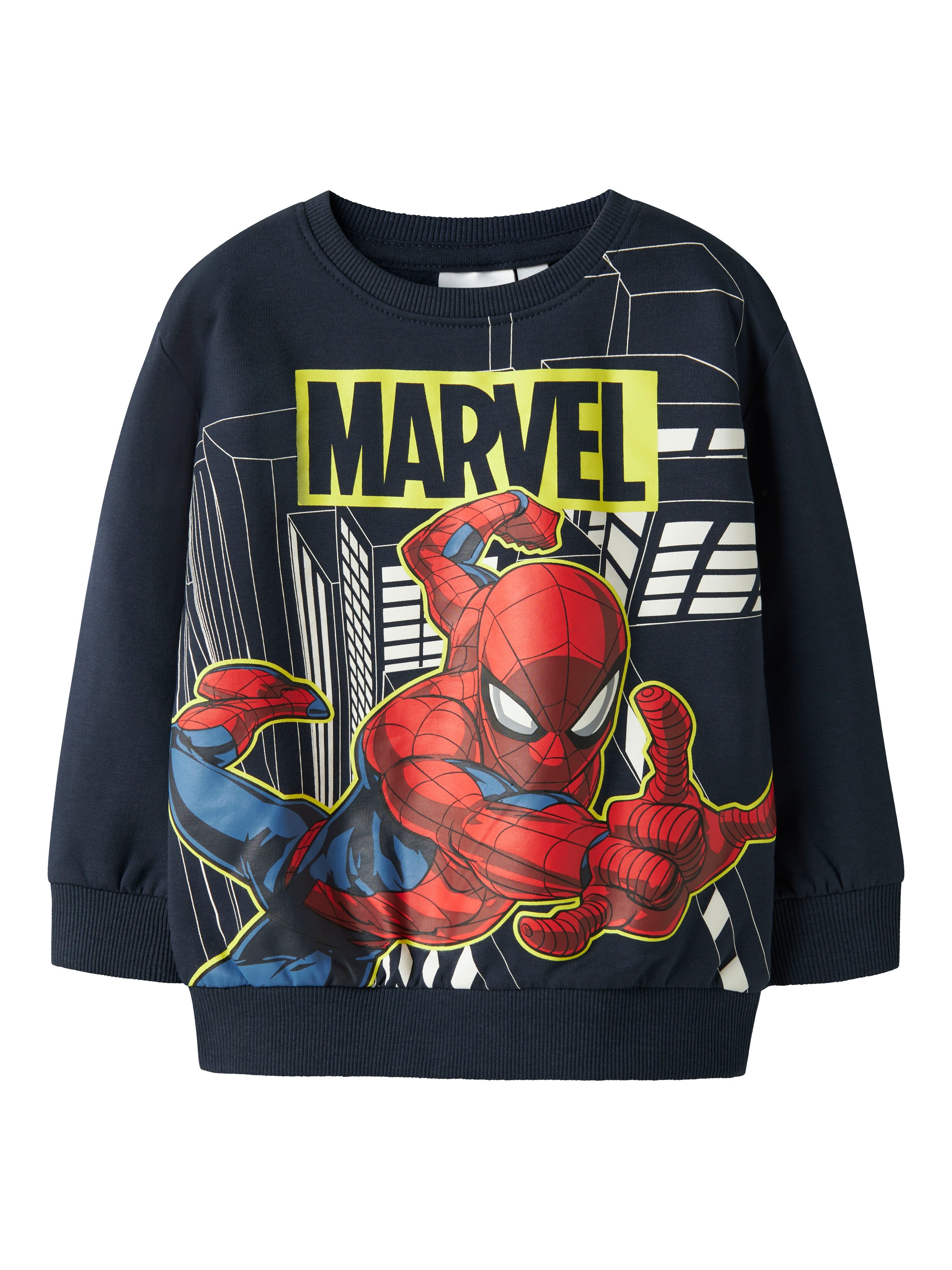 Sweatshirt NMMDION SPIDER NREG SWEAT UNB NOOS MAR