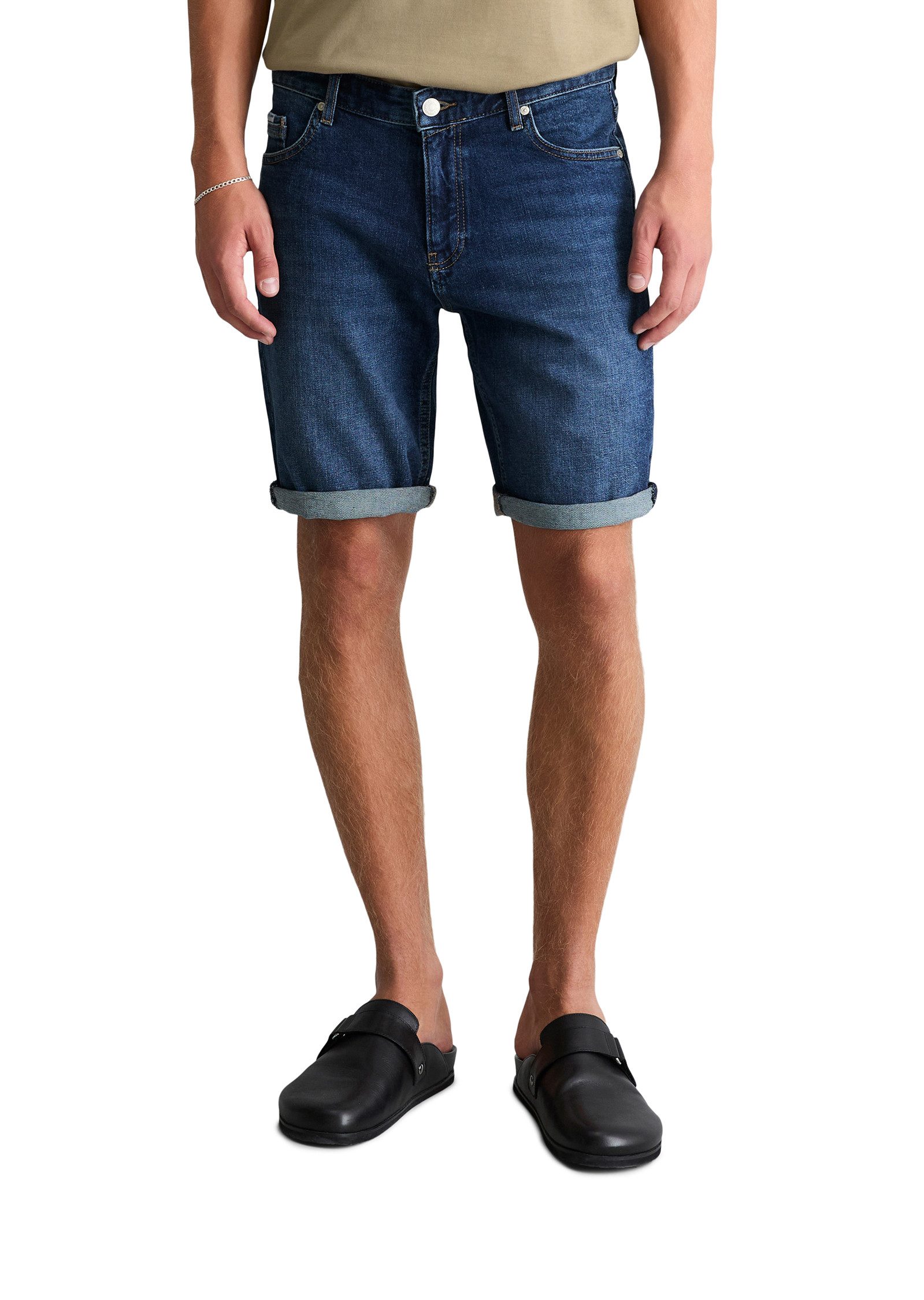 Marc O'Polo DENIM Shorts aus Bio-Baumwoll-Mix