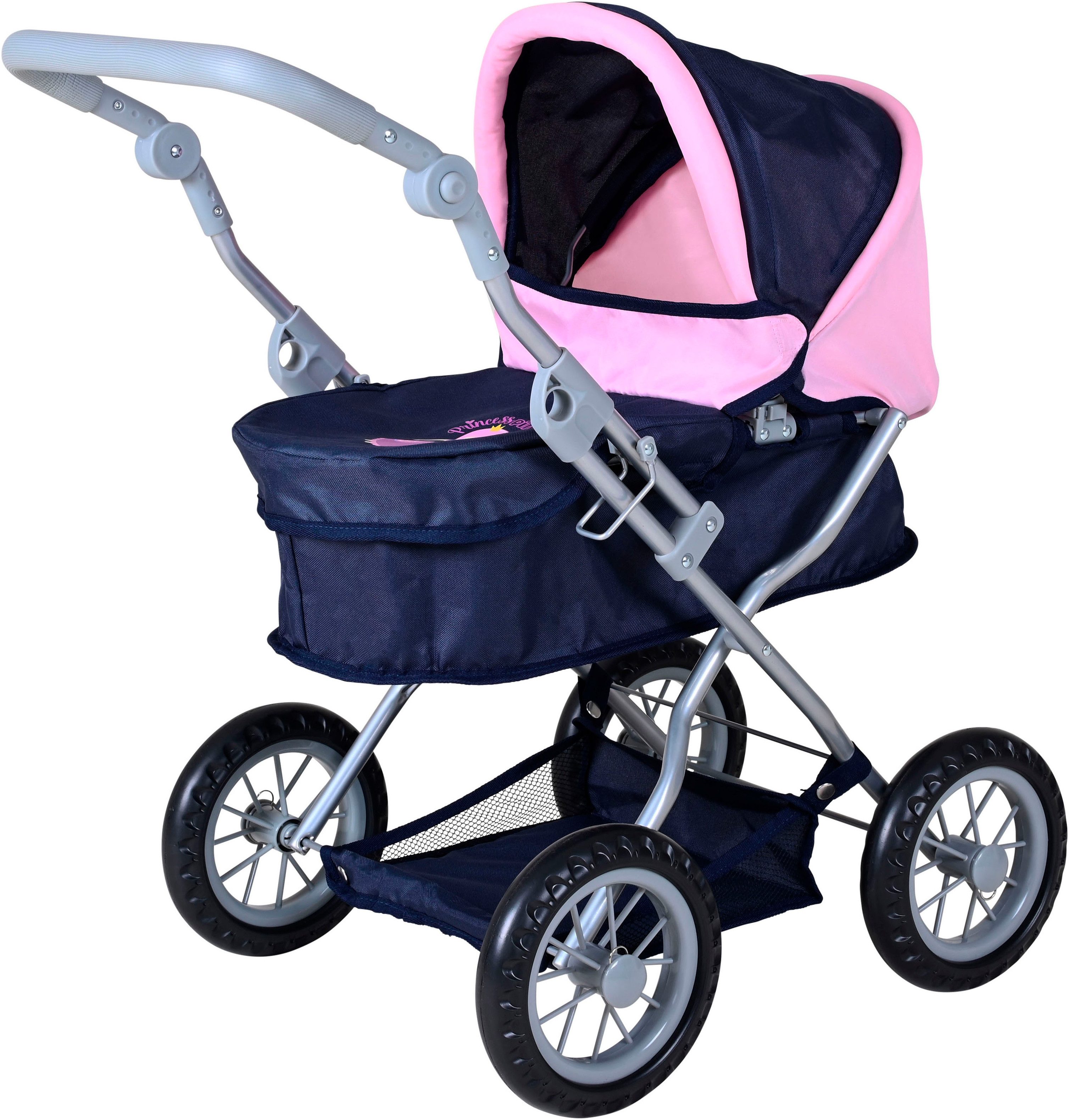 Knorrtoys® Puppenwagen First - princess blue günstig online kaufen
