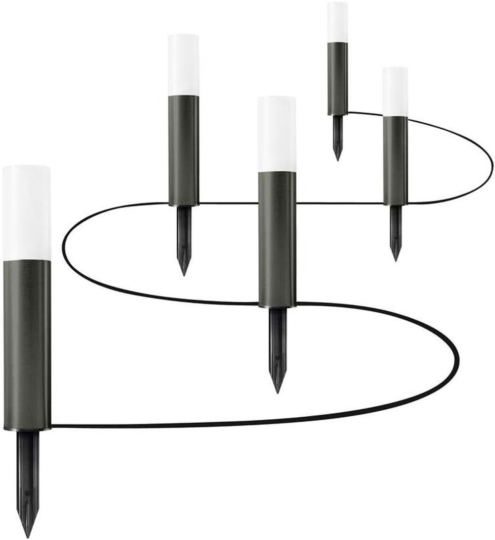 Osram Außen-Stehlampe, Osram LED Endura Garden Pole Mini Garten-Leuchtenkette, für Außenanwen