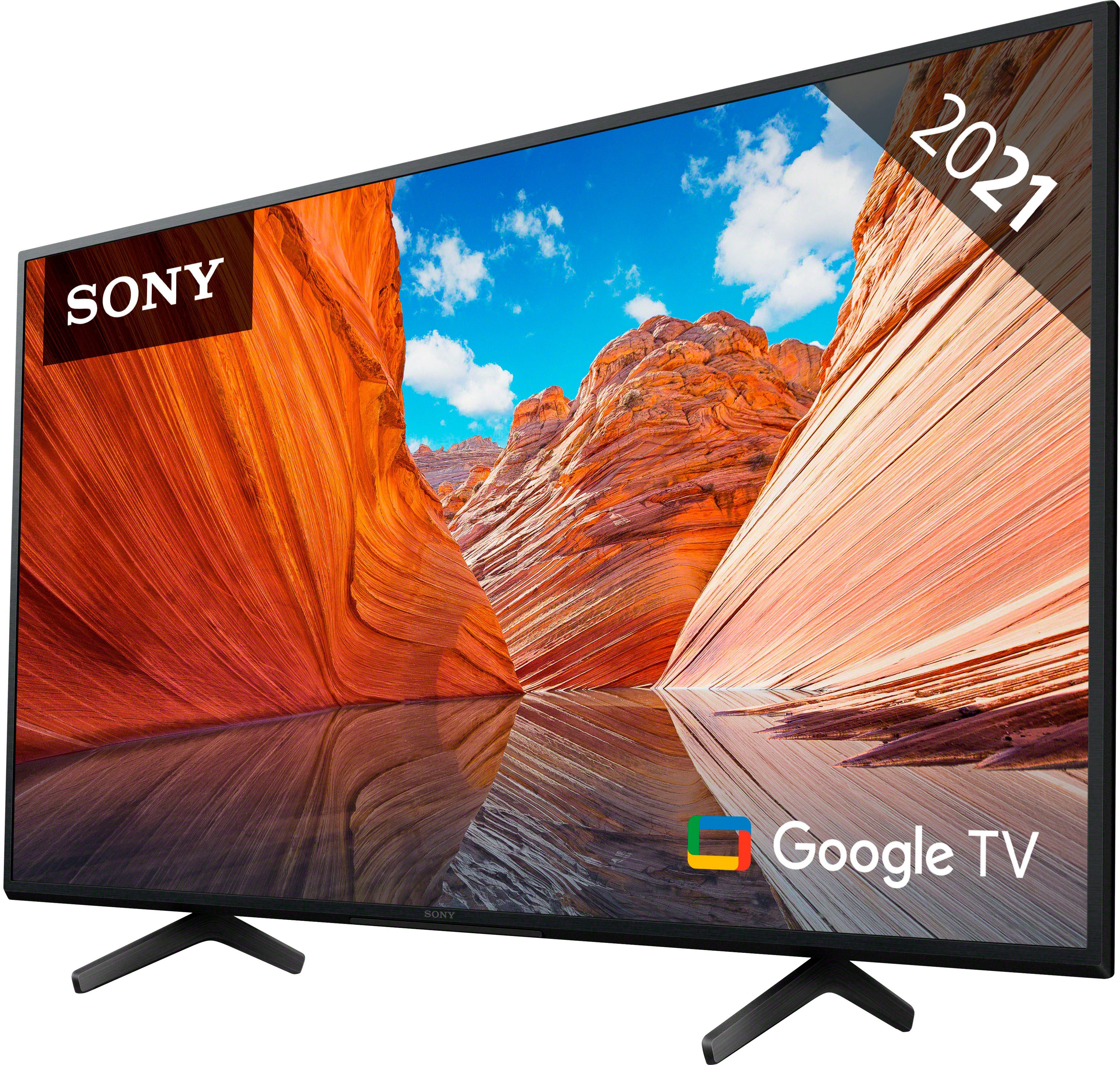 Sony KD-55X81J LCD-LED Fernseher (139 cm/55 Zoll, 4K Ultra HD, Android TV,  Google TV, Smart-TV, High Dynamic Range (HDR), BRAVIA, 2021 Modell)