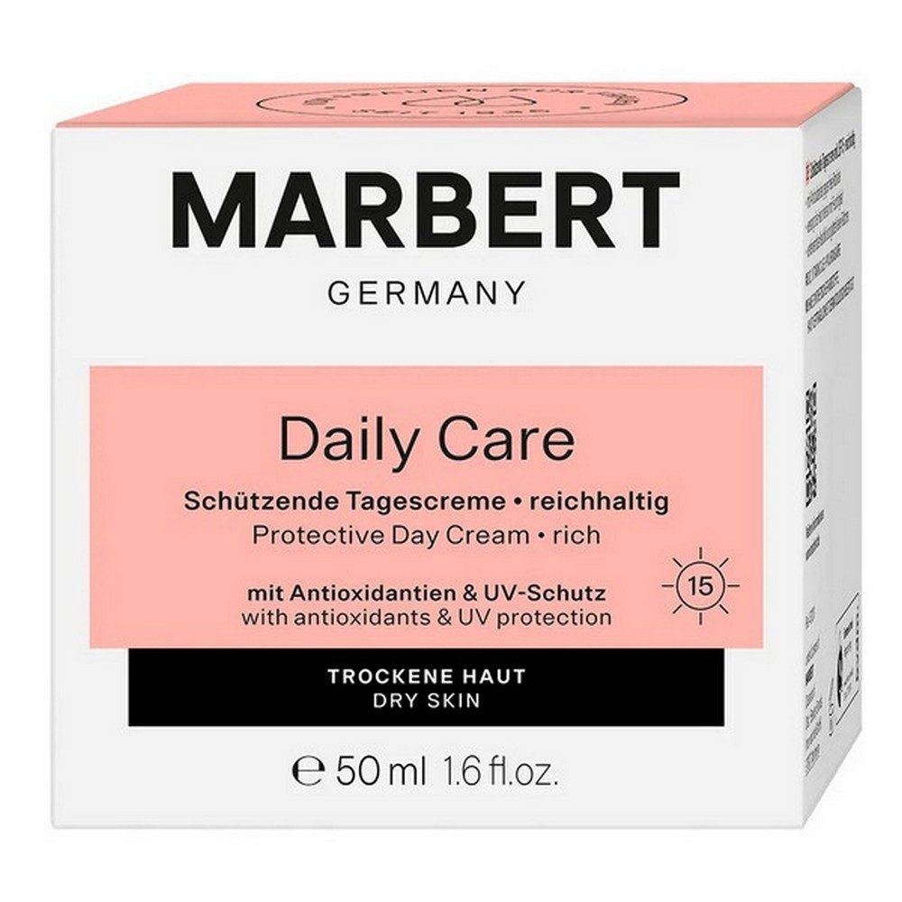 Marbert Getönte Gesichtscreme Daily Care Schützende Tagescreme reichhaltig trockene Haut