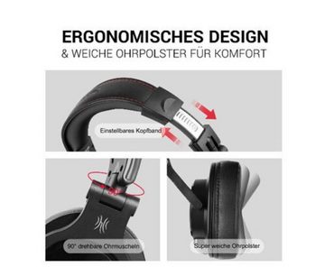 OneOdio A71M schwarz Headset exzellente Klangqualität High-Resolution Kopfhörer